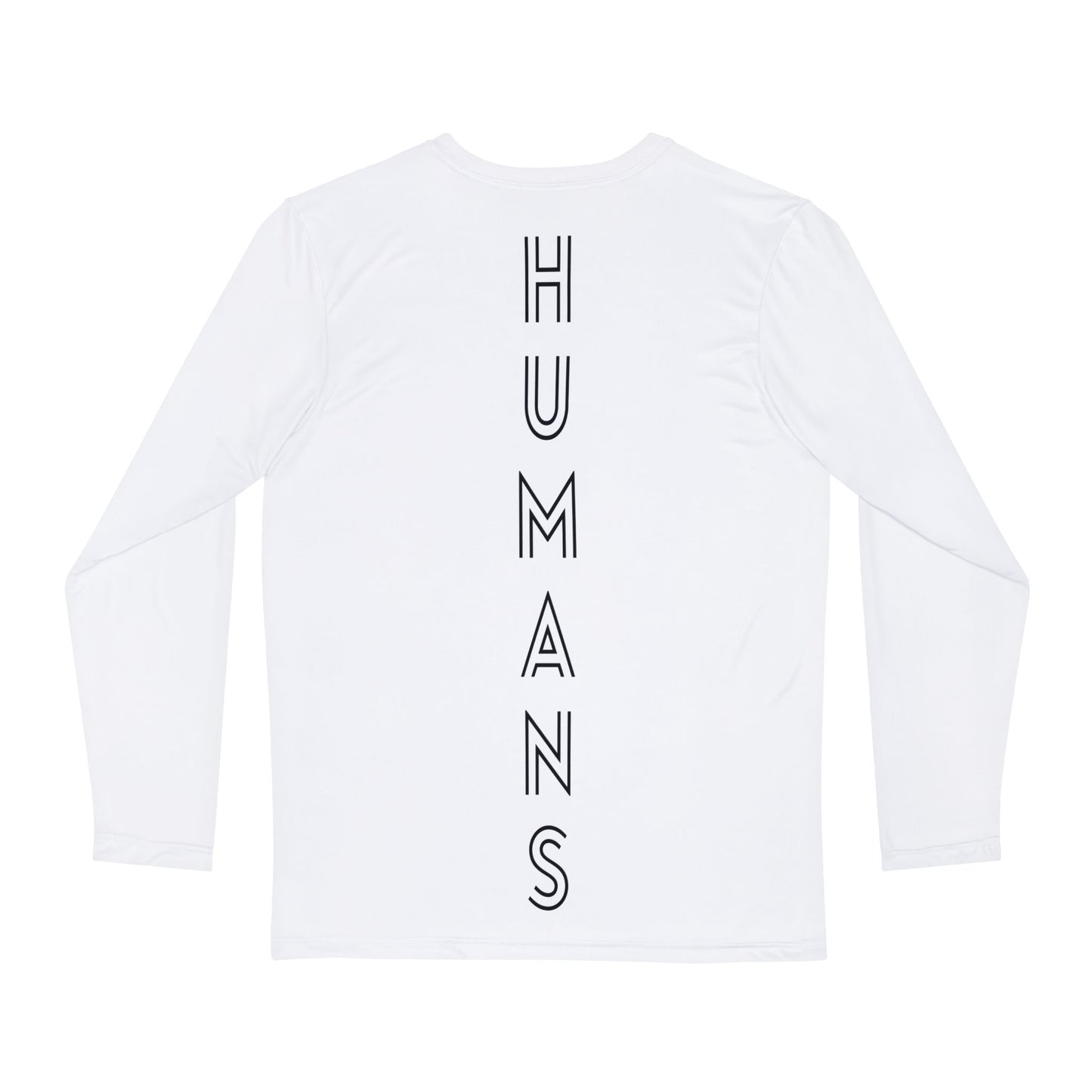 HUMANS BRAND - Men's Long Sleeve Shirt - 'The Bloodline is Human' Graphic Tee
