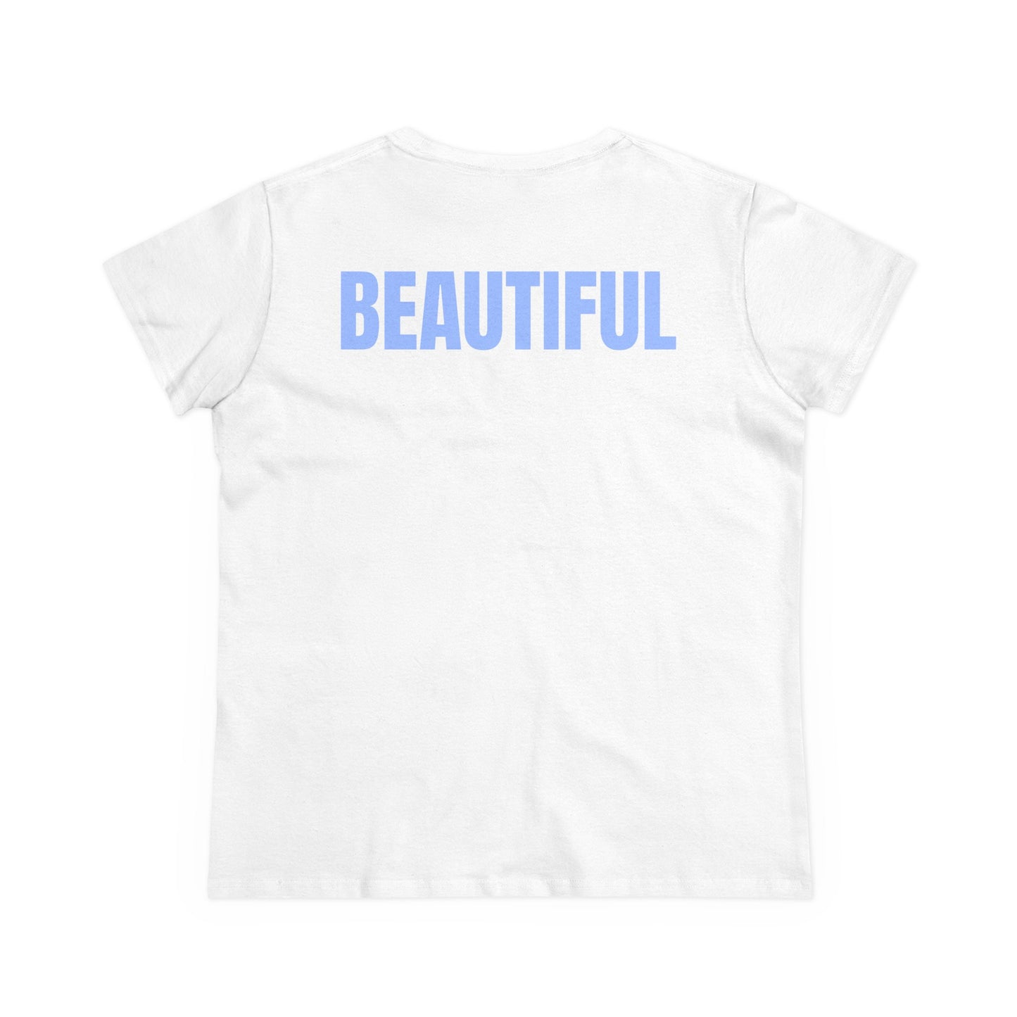 HUMANS BRAND - Empowering Women's Cotton Tee - "I Was The B-Word Beautiful Before My Success!"