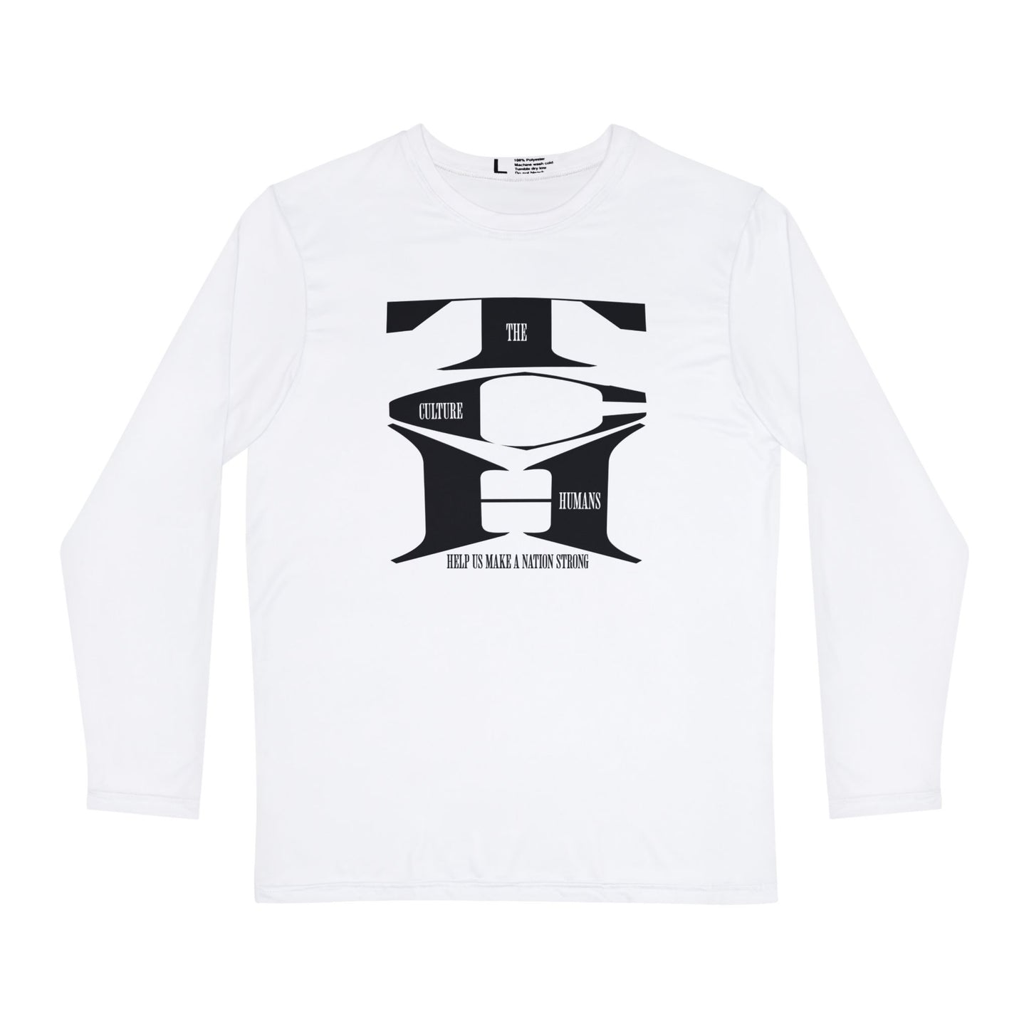HUMANS BRAND - Men's Long Sleeve Shirt - Culture of Humans - Keep Us Strong