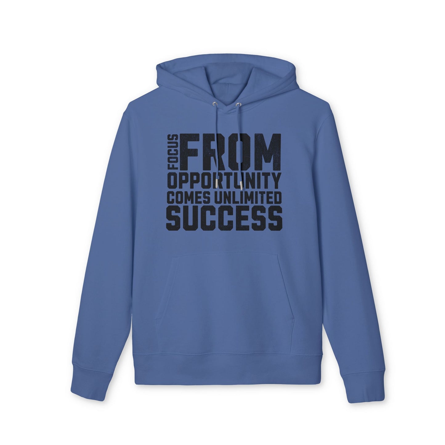 HUMANS BRAND - Motivational Unisex Hoodie - "FOCUS" - From Opportunity Comes Unlimited Success"
