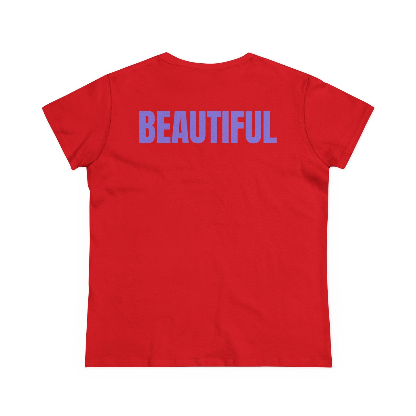 HUMANS BRAND - Empowering Women's Cotton Tee - "I Was The B-Word Beautiful Before My Success!"