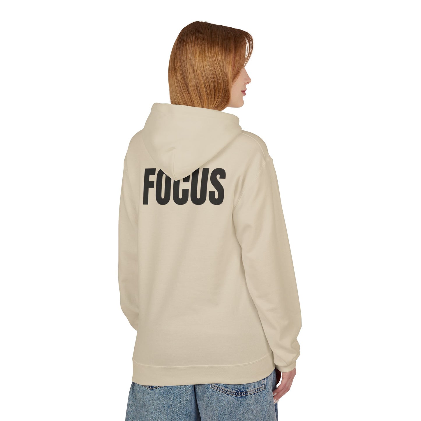 HUMANS APPAREL- "Focus Forward" Fleece Hoodie - Inspirational Fashion for Dreamers, Cozy Layer for Every Season, Motivational Gift for Friends, Unisex [...]