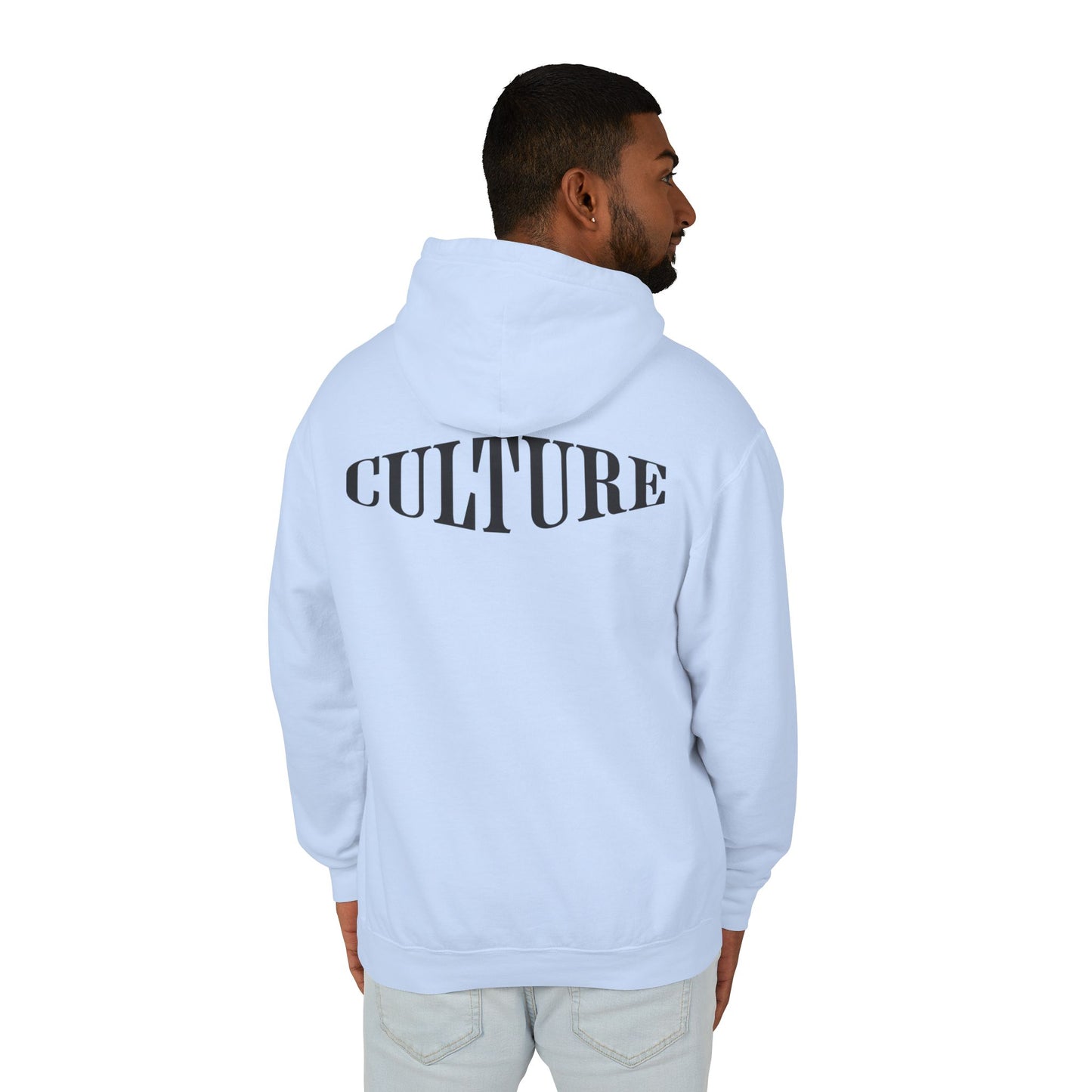 HUMANS APPAREL - Inclusive Culture Unisex Lightweight Hooded Sweatshirt | Motivational Gift for All | Perfect for Casual Wear