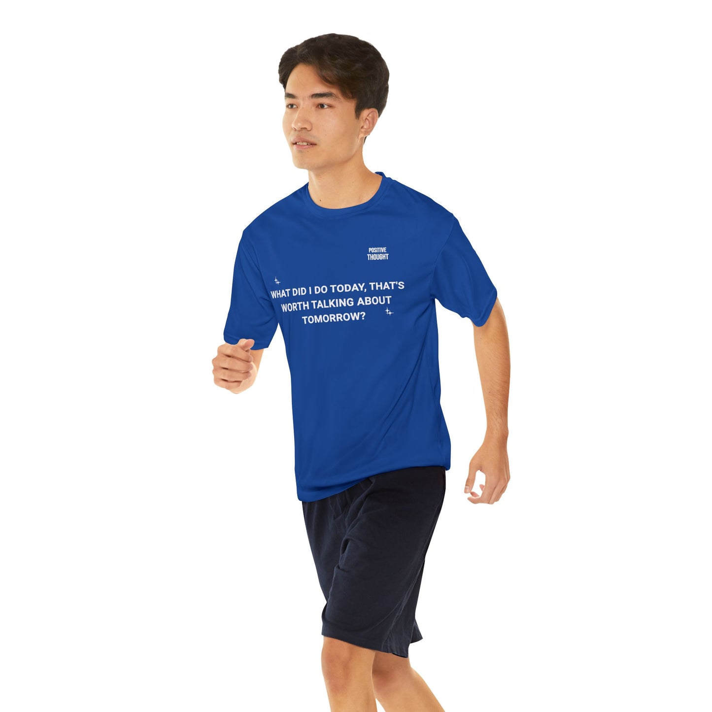 HUMANS APPAREL - Men's Motivational Performance T-Shirt, Inspirational  Activewear for Everyday