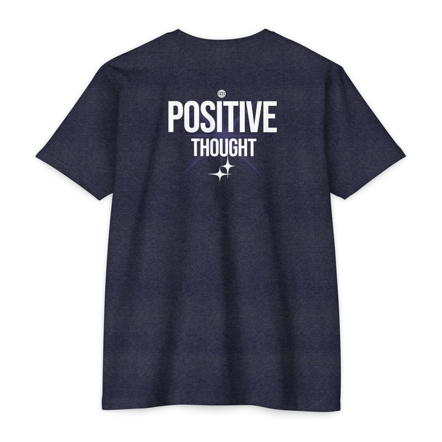 HUMANS APPAREL - Positive Thought Unisex CVC Jersey T-Shirt - Inspirational Quote Tee "Passion, Drive & Desire"