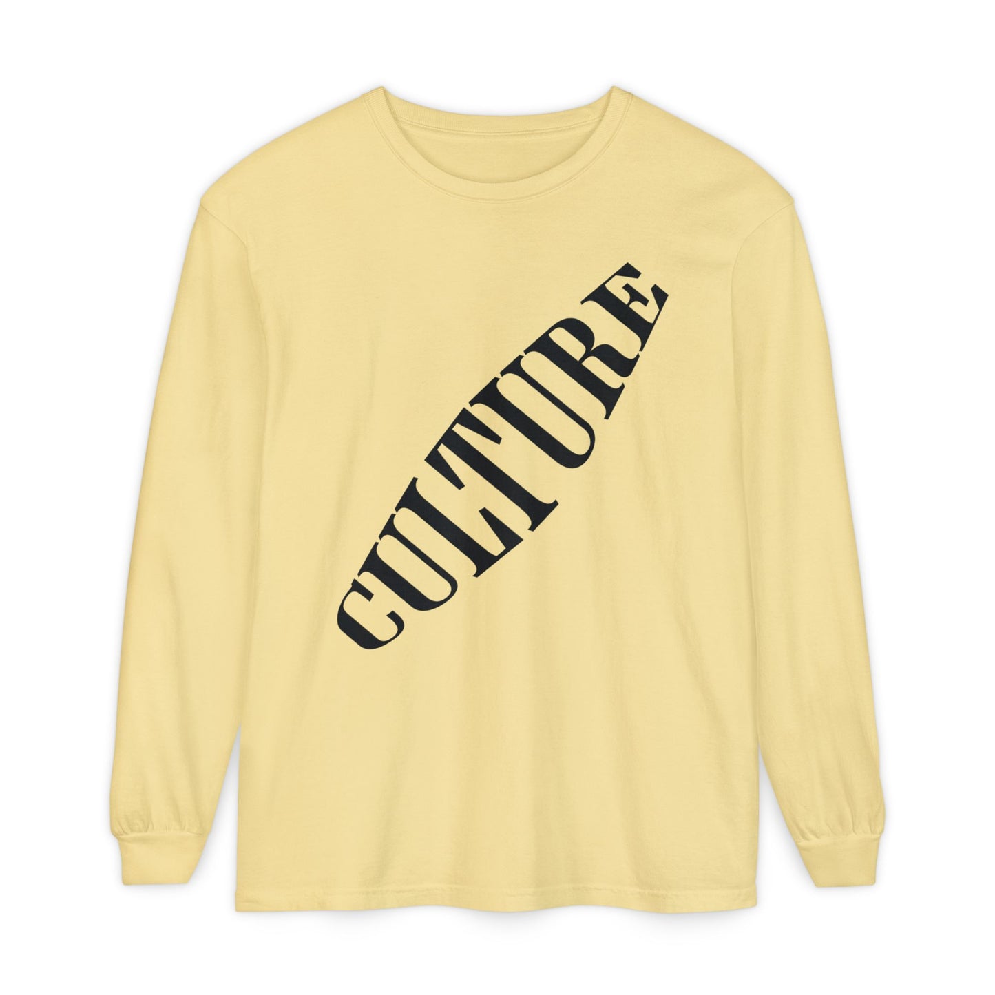 HUMANS APPAREL - Unisex Long Sleeve T-Shirt - 'Culture' Graphic Tee for Trendsetters