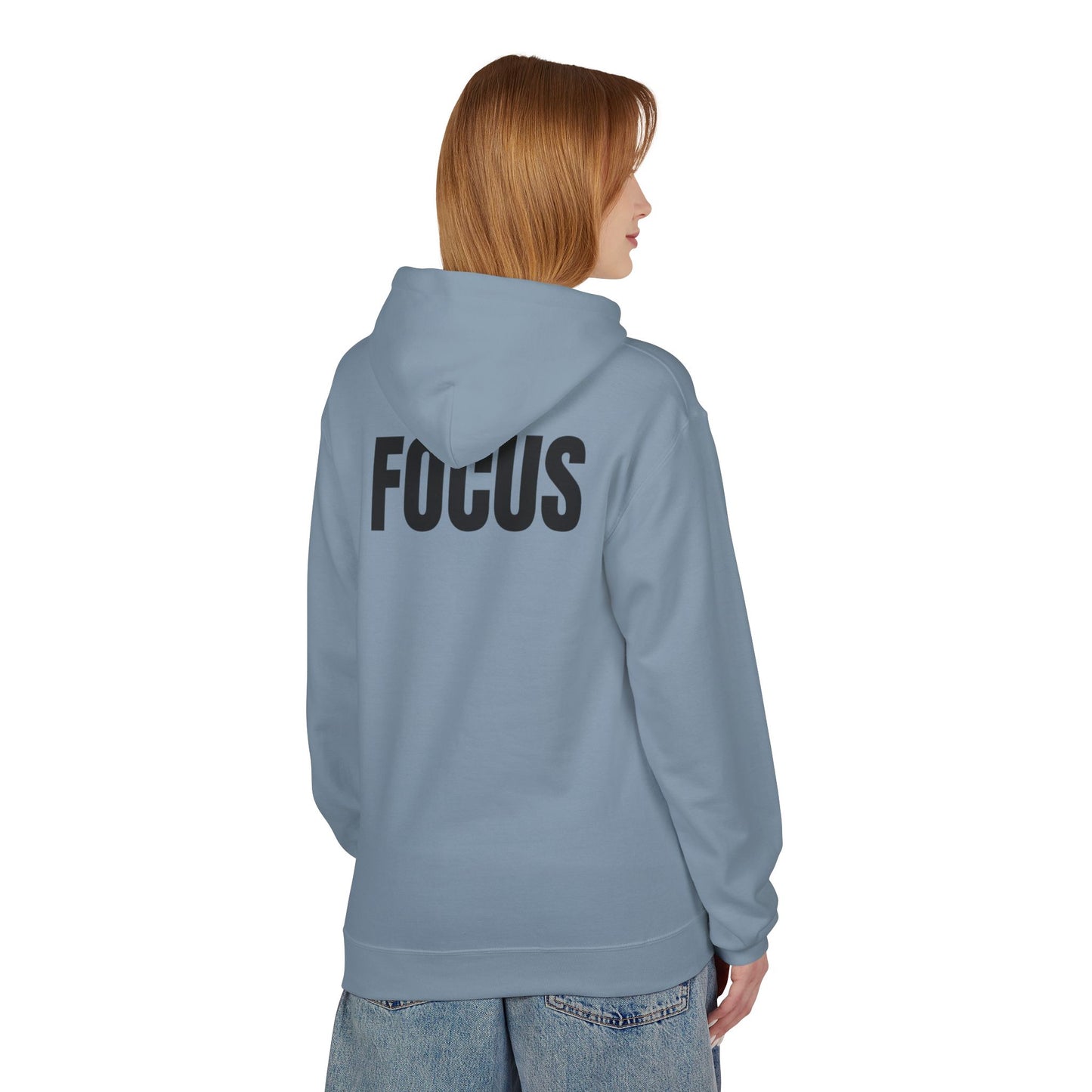 HUMANS APPAREL- "Focus Forward" Fleece Hoodie - Inspirational Fashion for Dreamers, Cozy Layer for Every Season, Motivational Gift for Friends, Unisex [...]