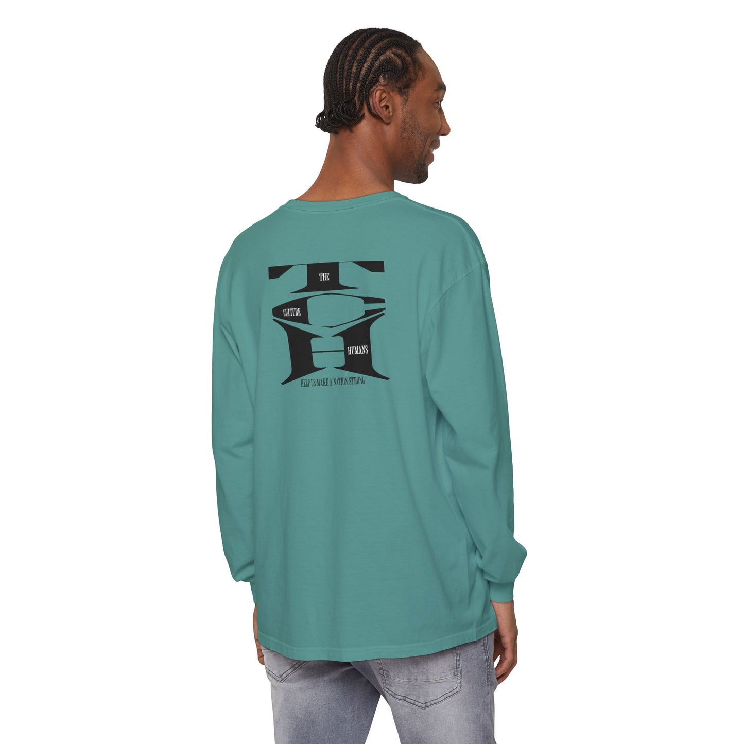 HUMANS APPAREL - Unisex Long Sleeve T-Shirt - 'Culture' Graphic Tee for Trendsetters