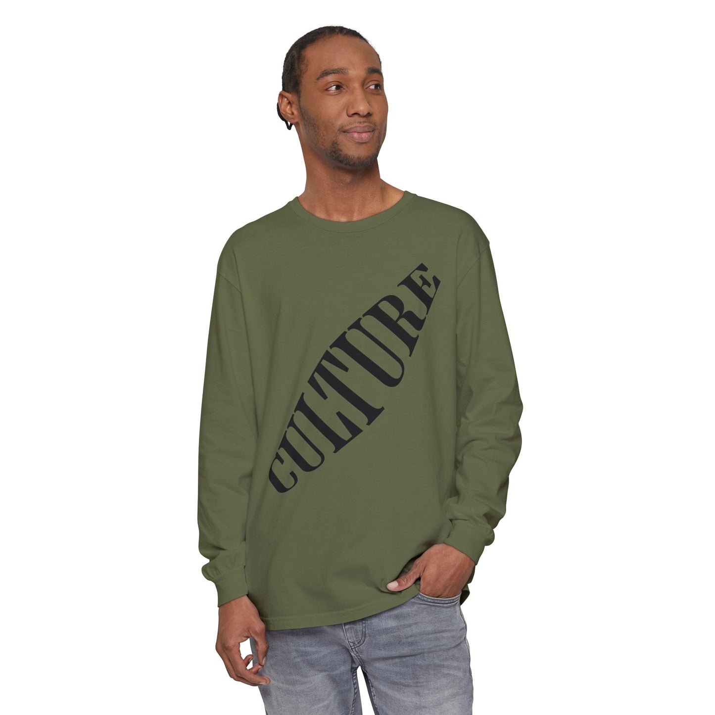 HUMANS APPAREL - Unisex Long Sleeve T-Shirt - 'Culture' Graphic Tee for Trendsetters