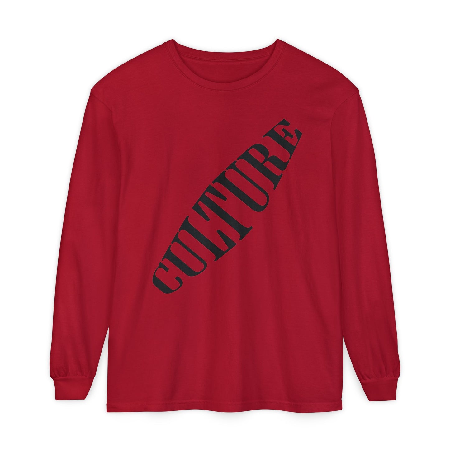 HUMANS APPAREL - Unisex Long Sleeve T-Shirt - 'Culture' Graphic Tee for Trendsetters