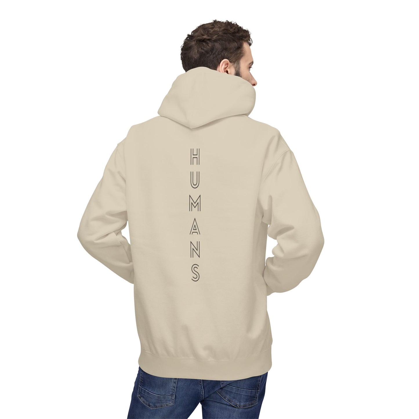 HUMANS APPAREL - The Bloodline is Humans Hoodie - Unisex Soft Style Fleece Sweatshirt