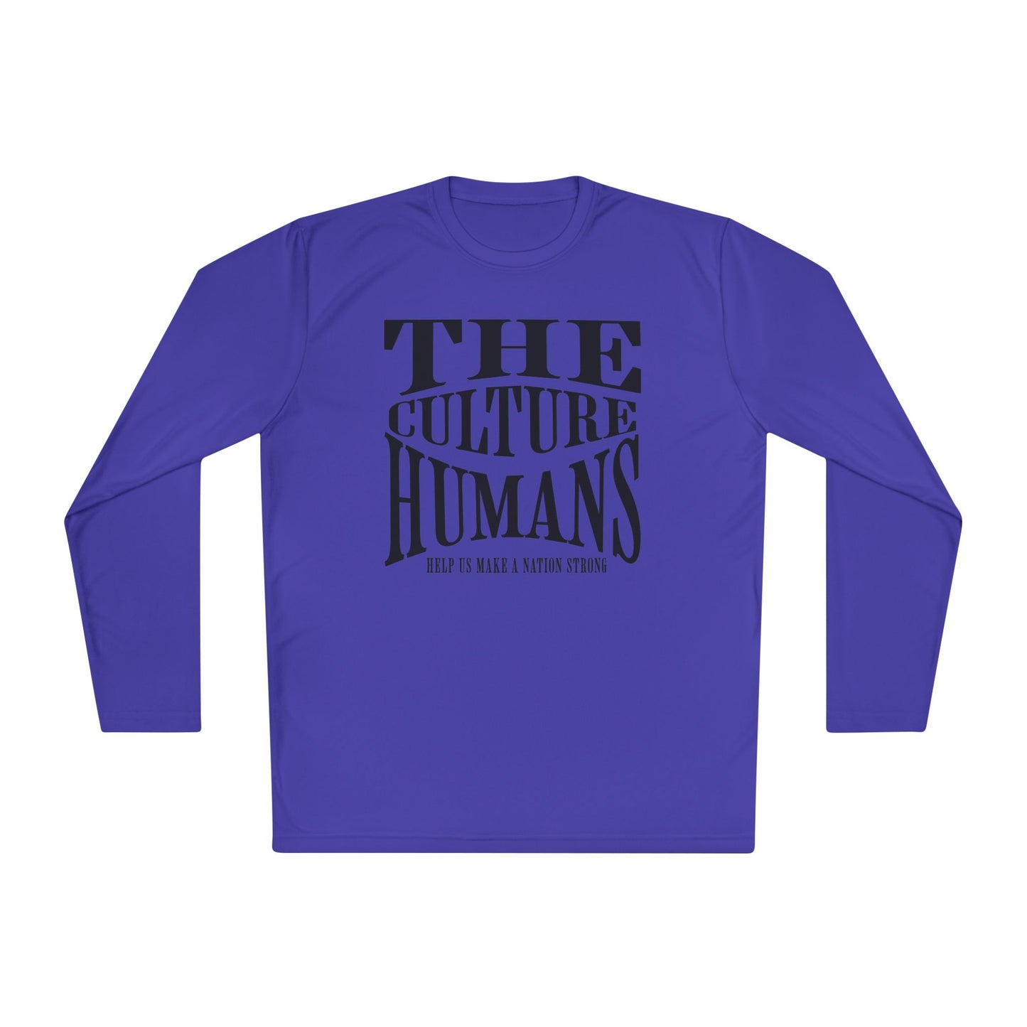 HUMANS APPAREL - Unisex Lightweight Long Sleeve Unisex Tee - The Culture Humans Design, Casual Wear