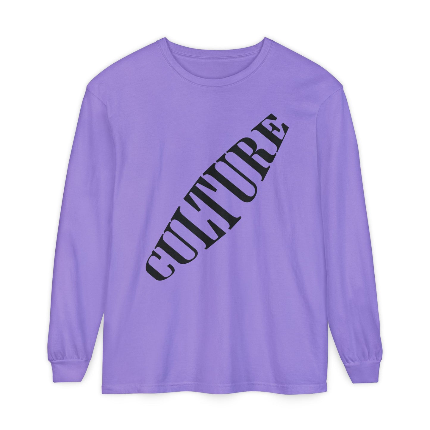 HUMANS APPAREL - Unisex Long Sleeve T-Shirt - 'Culture' Graphic Tee for Trendsetters