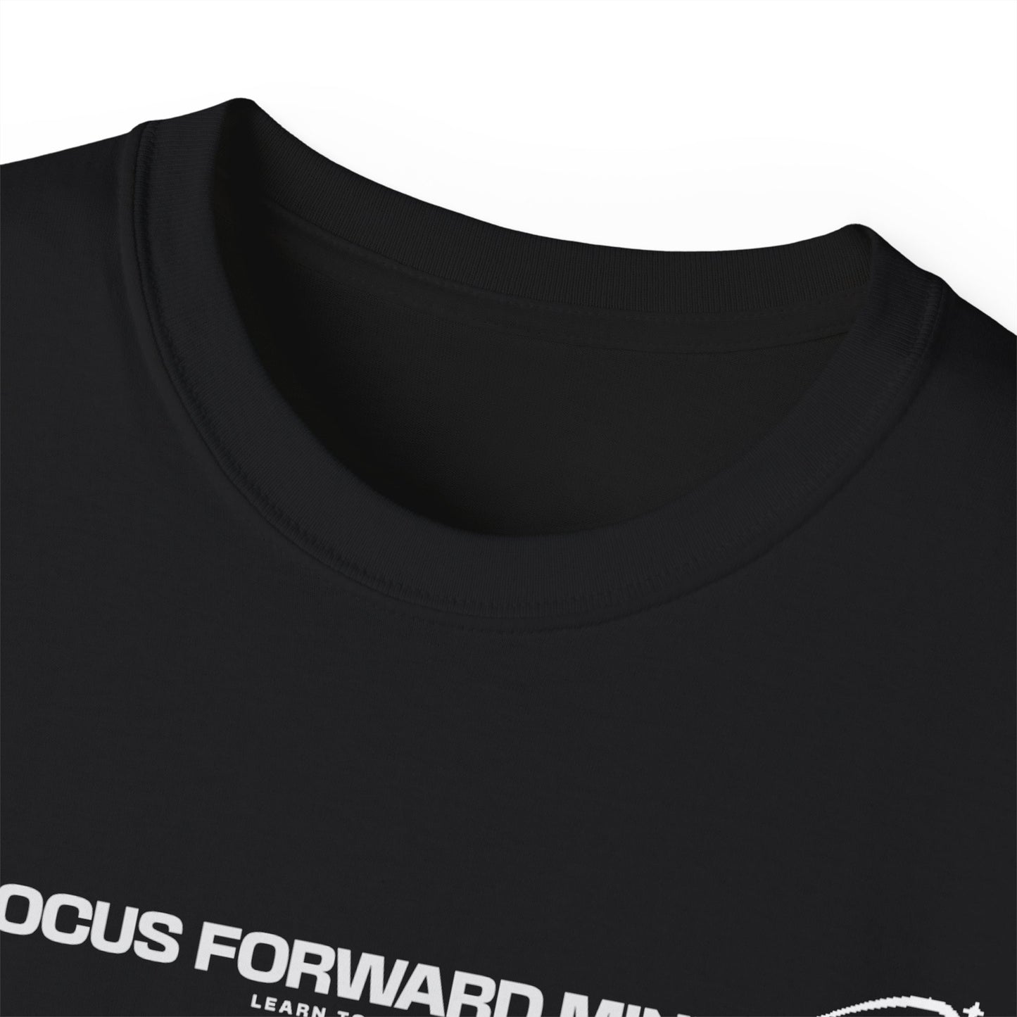HUMANS APPAREL - Focus Forward Mindset Unisex Ultra Cotton Tee - Motivational Shirt for Everyday Inspiration