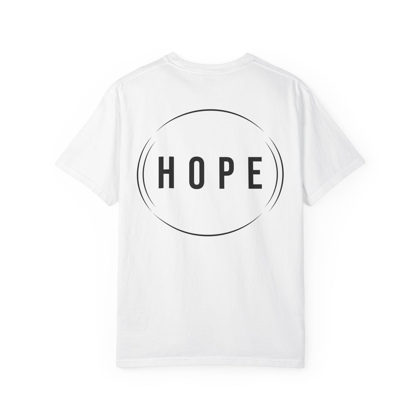 HUMANS APPAREL - Unisex Garment-Dyed T-Shirt - "Hope Helping Other People Evolve" Inspirational Tee