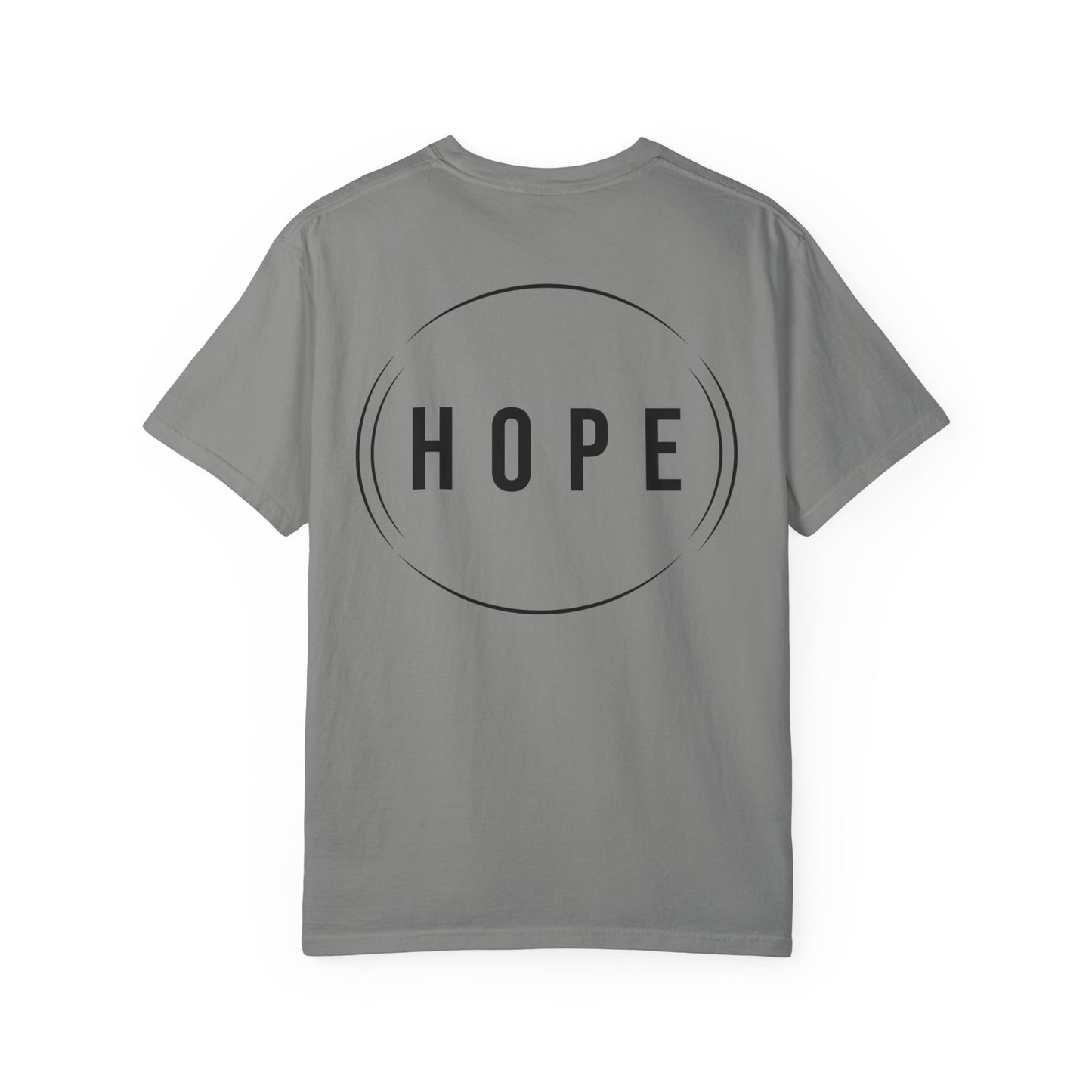 HUMANS APPAREL - Unisex Garment-Dyed T-Shirt - "Hope Helping Other People Evolve" Inspirational Tee