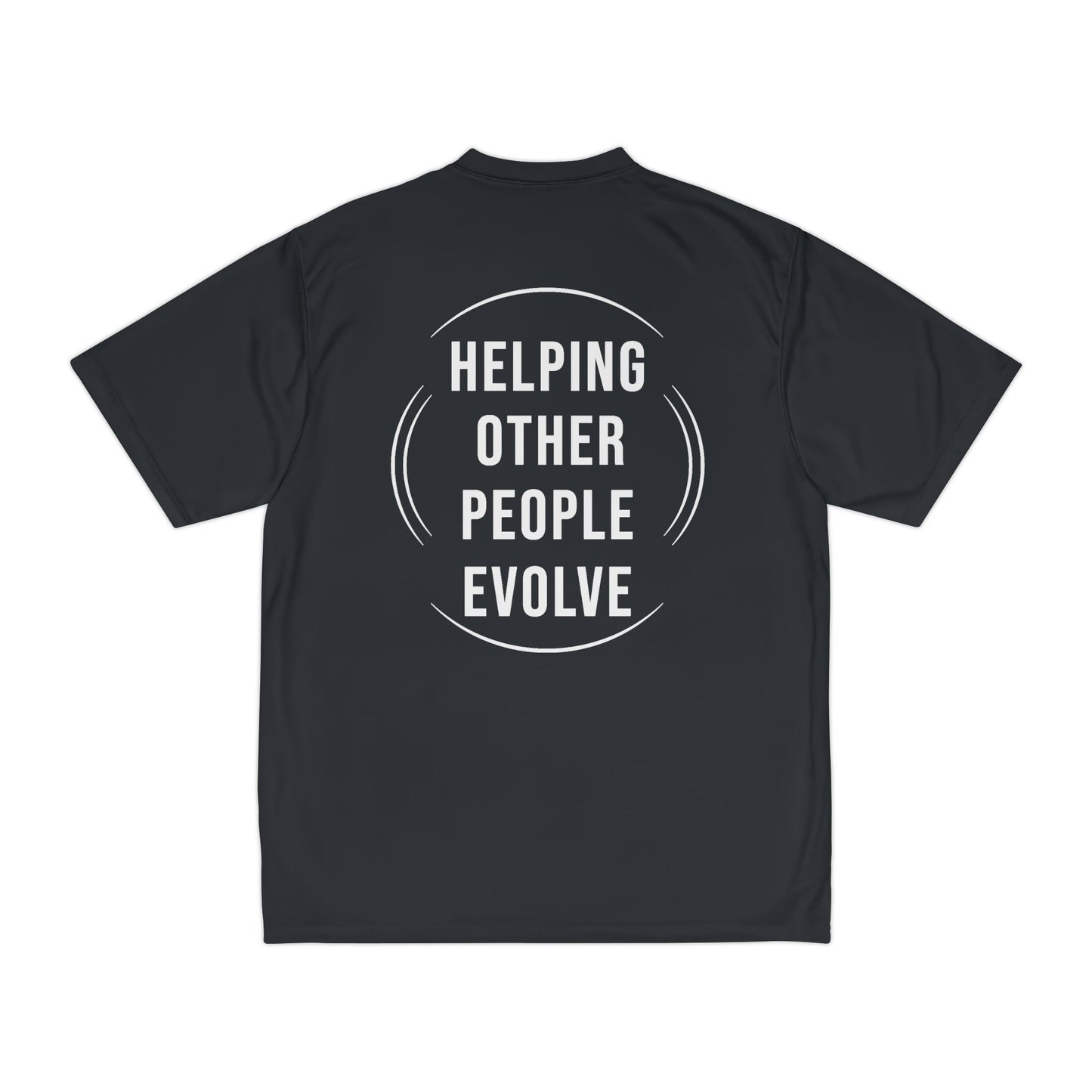 HUMANS APPAREL - Men's Performance T-Shirt - "HOPE" Helping Other People Evolve - Motivational Activewear