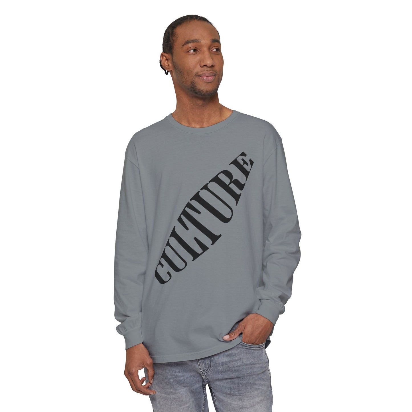 HUMANS APPAREL - Unisex Long Sleeve T-Shirt - 'Culture' Graphic Tee for Trendsetters