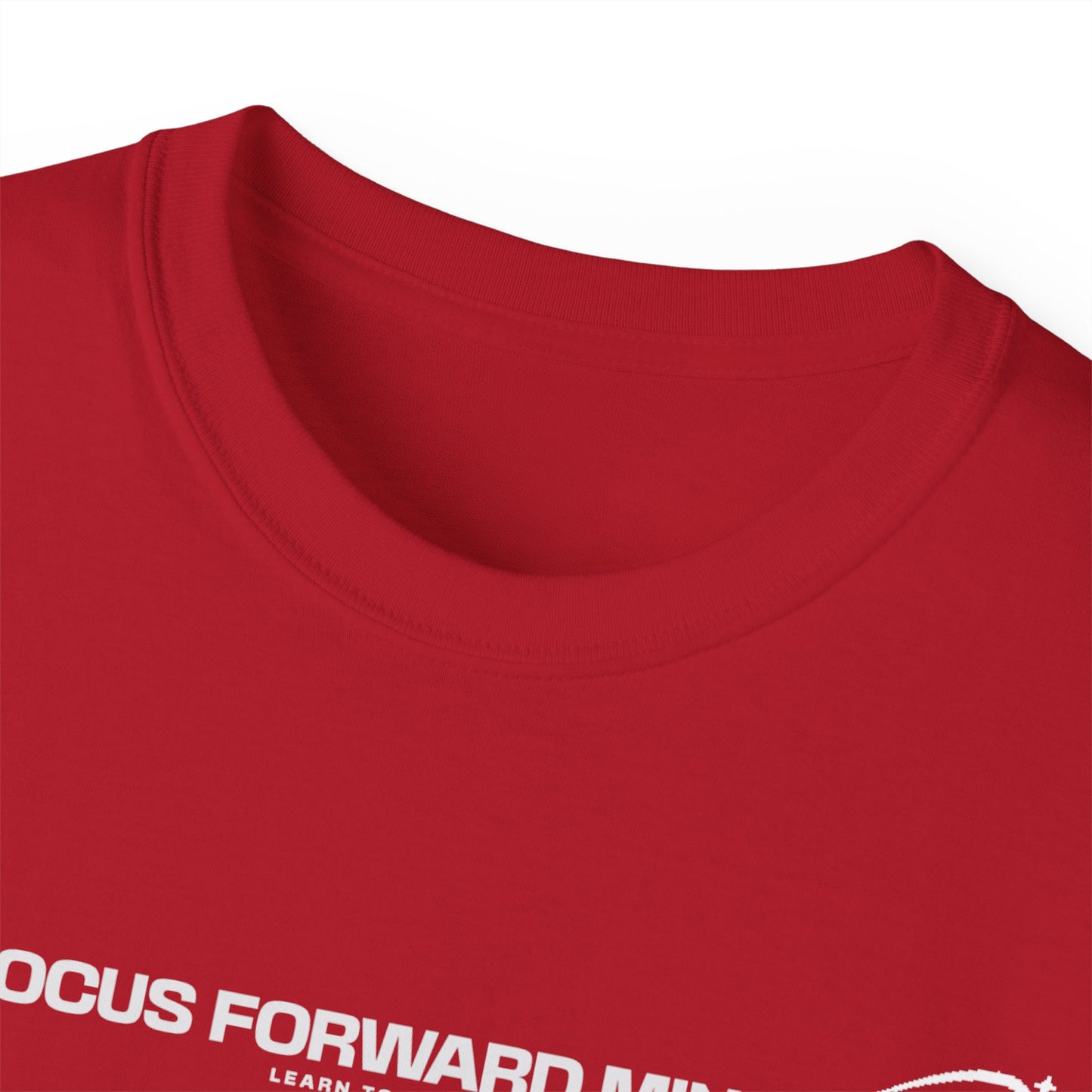 HUMANS APPAREL - Focus Forward Mindset Unisex Ultra Cotton Tee - Motivational Shirt for Everyday Inspiration