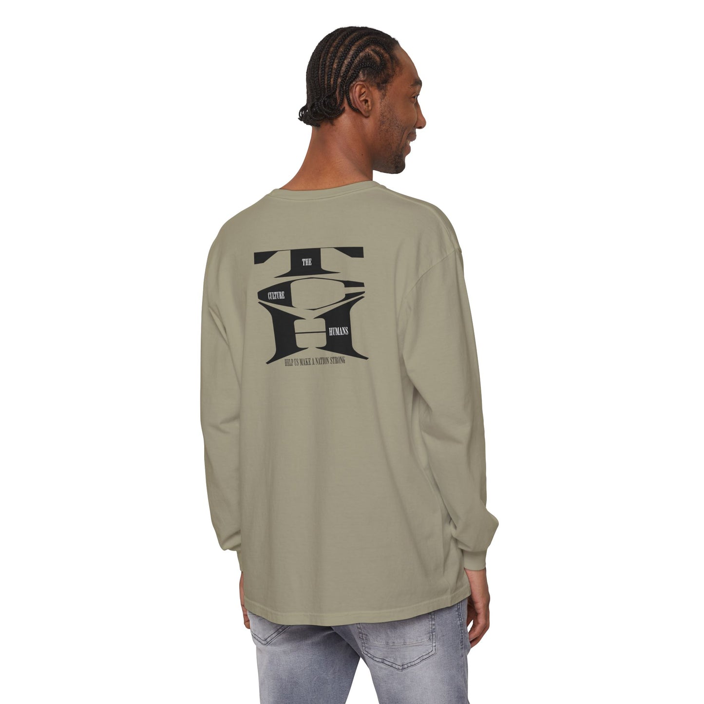 HUMANS APPAREL - Unisex Long Sleeve T-Shirt - 'Culture' Graphic Tee for Trendsetters