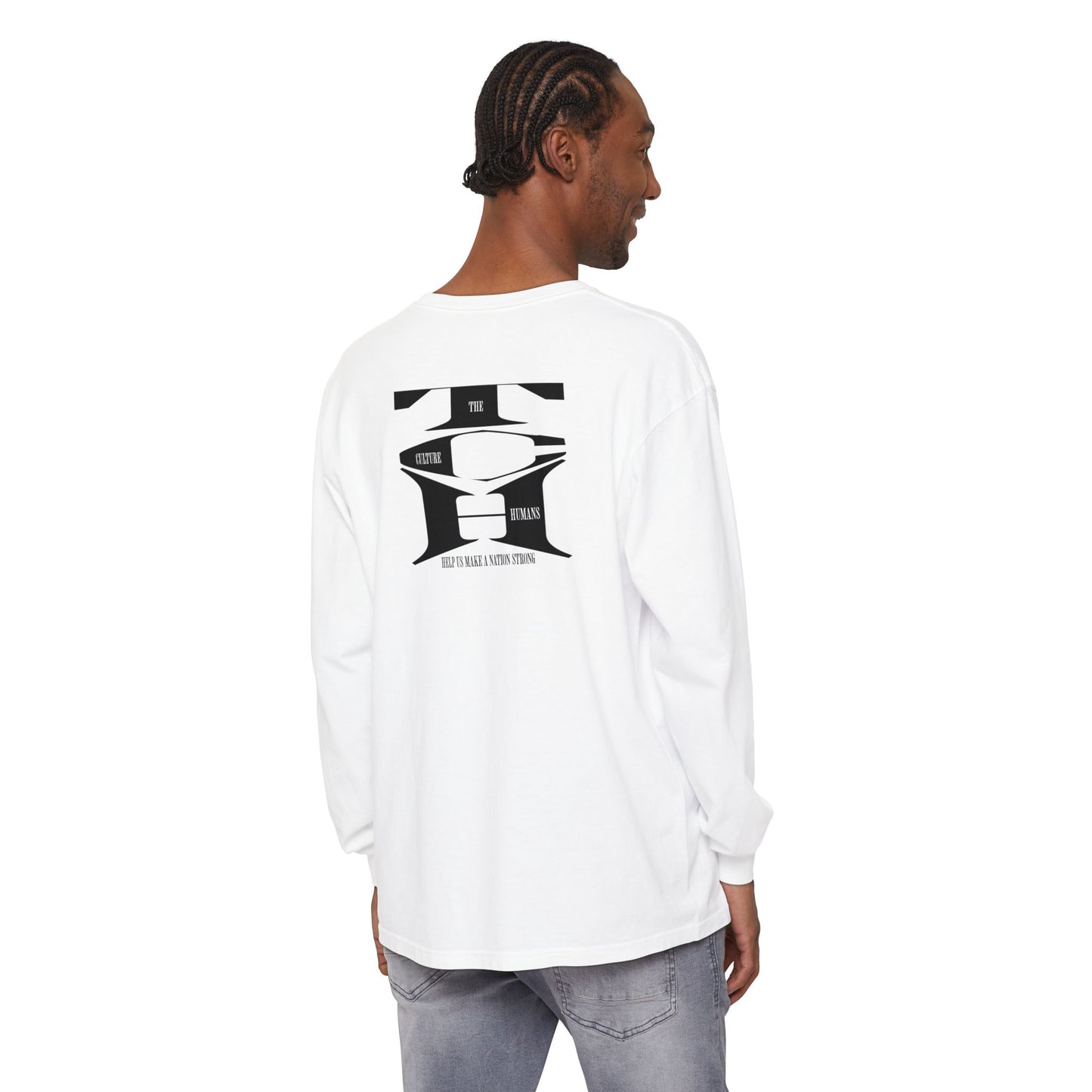 HUMANS APPAREL - Unisex Long Sleeve T-Shirt - 'Culture' Graphic Tee for Trendsetters