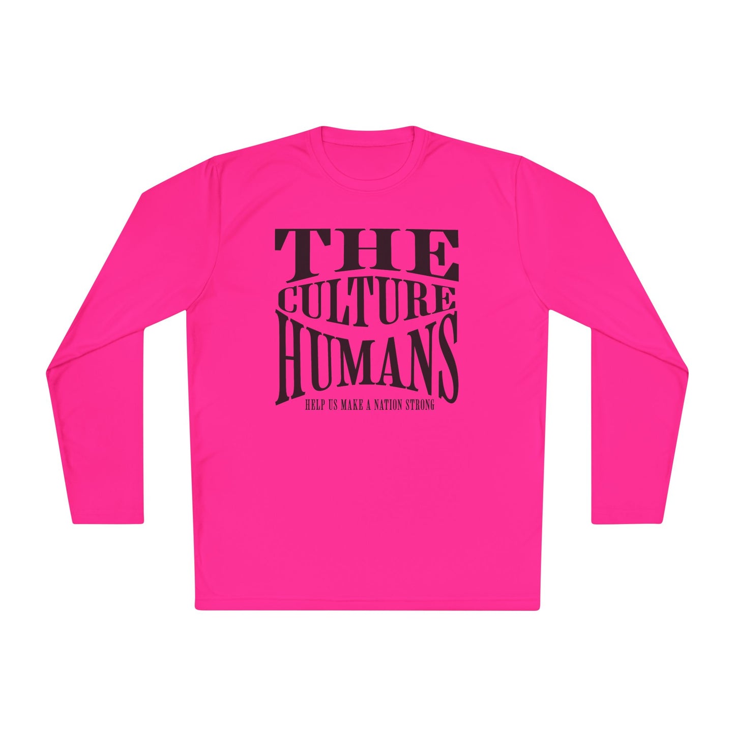 HUMANS APPAREL - Unisex Lightweight Long Sleeve Unisex Tee - The Culture Humans Design, Casual Wear