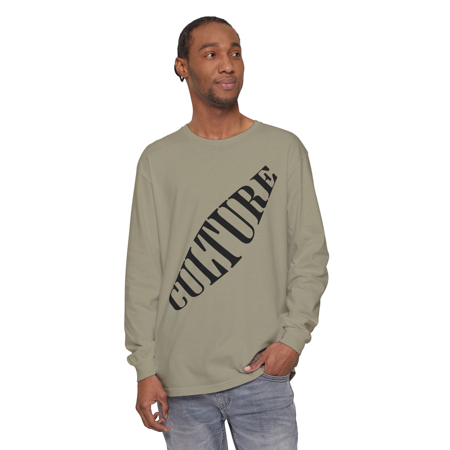 HUMANS APPAREL - Unisex Long Sleeve T-Shirt - 'Culture' Graphic Tee for Trendsetters