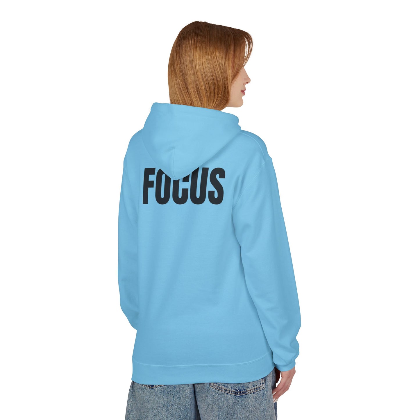 HUMANS APPAREL- "Focus Forward" Fleece Hoodie - Inspirational Fashion for Dreamers, Cozy Layer for Every Season, Motivational Gift for Friends, Unisex [...]