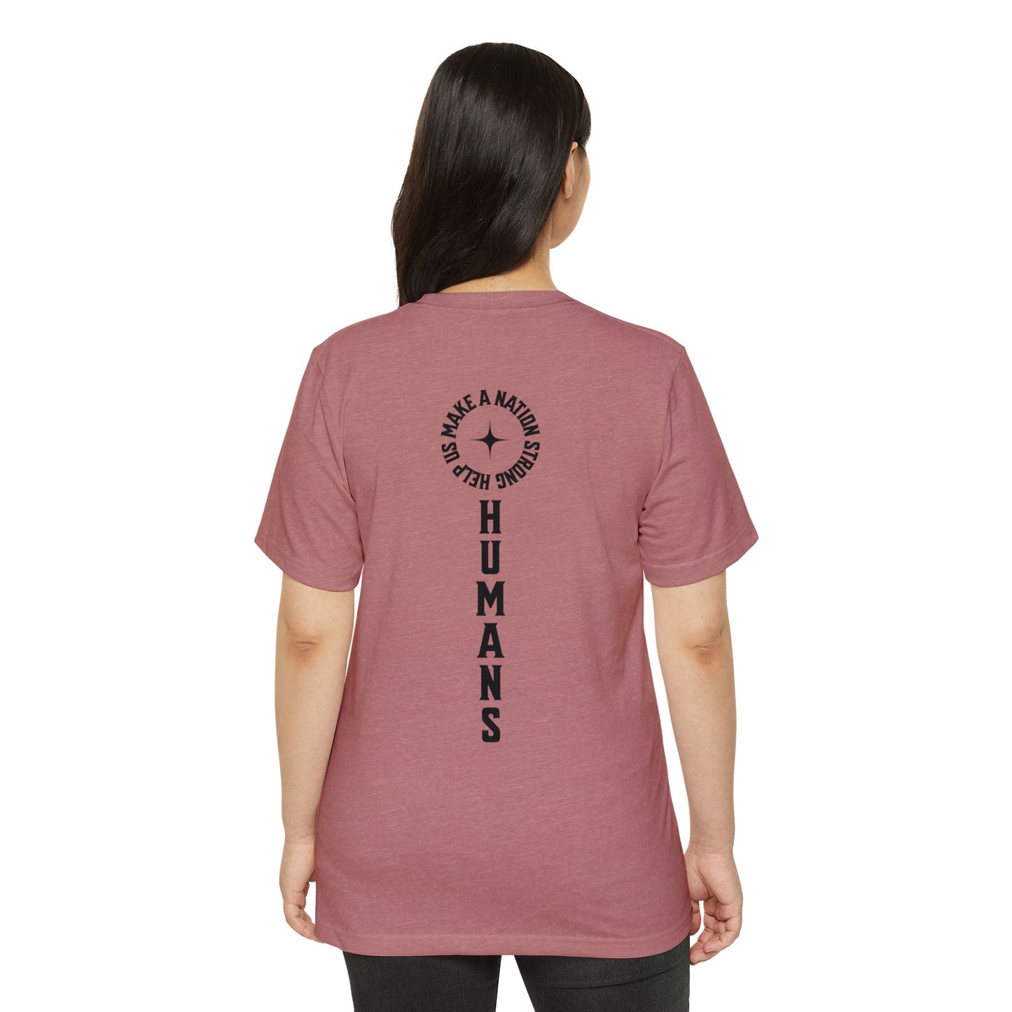 HUMANS APPAREL - Women's Organic T-Shirt - With Healing Hands Logo