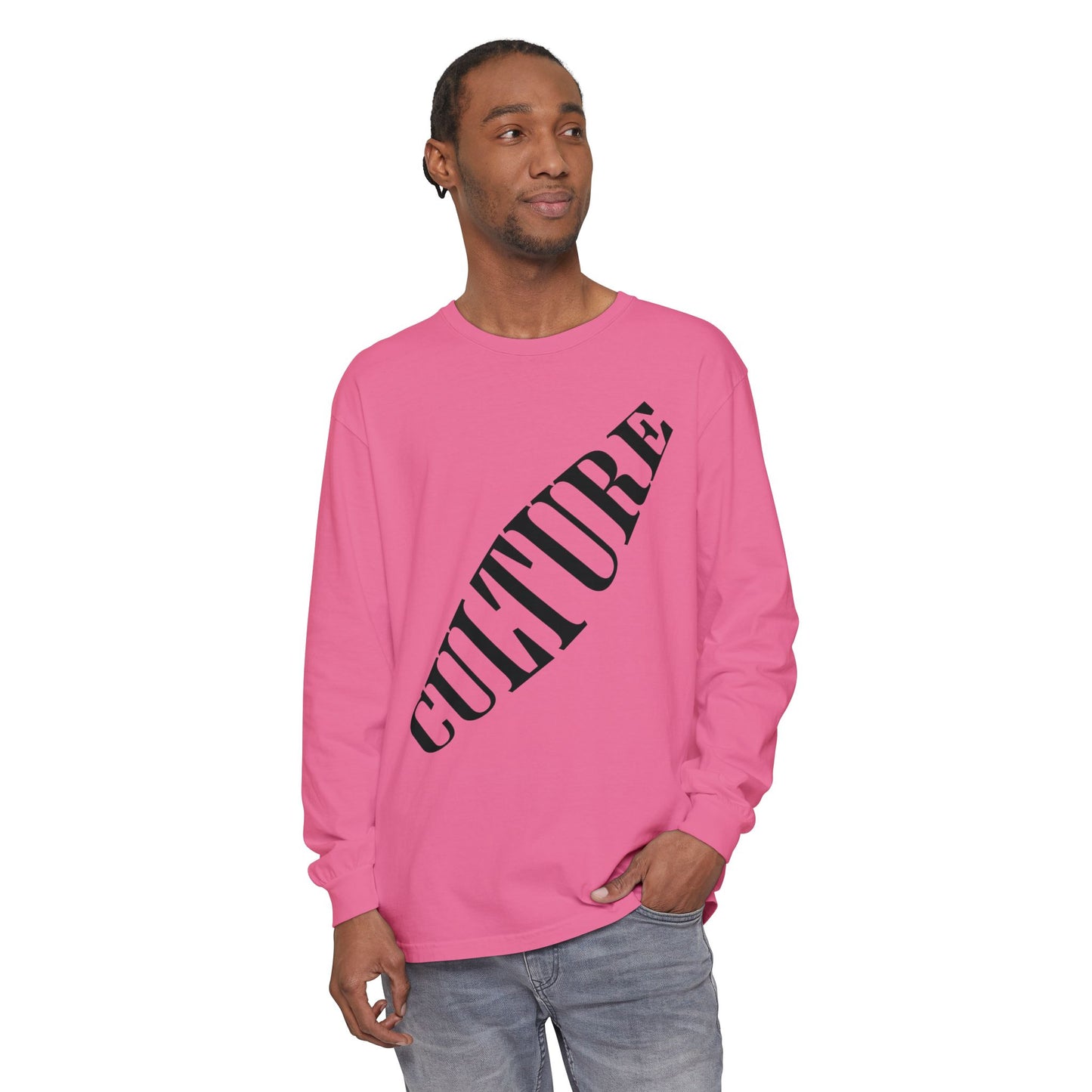 HUMANS APPAREL - Unisex Long Sleeve T-Shirt - 'Culture' Graphic Tee for Trendsetters