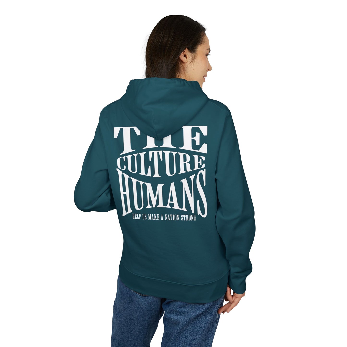 HUMANS APPAREL - Unisex Cruiser 2.0 "CULTURE" Hoodie, Cozy Streetwear, Casual Layering Piece, Ideal for Chill Days.