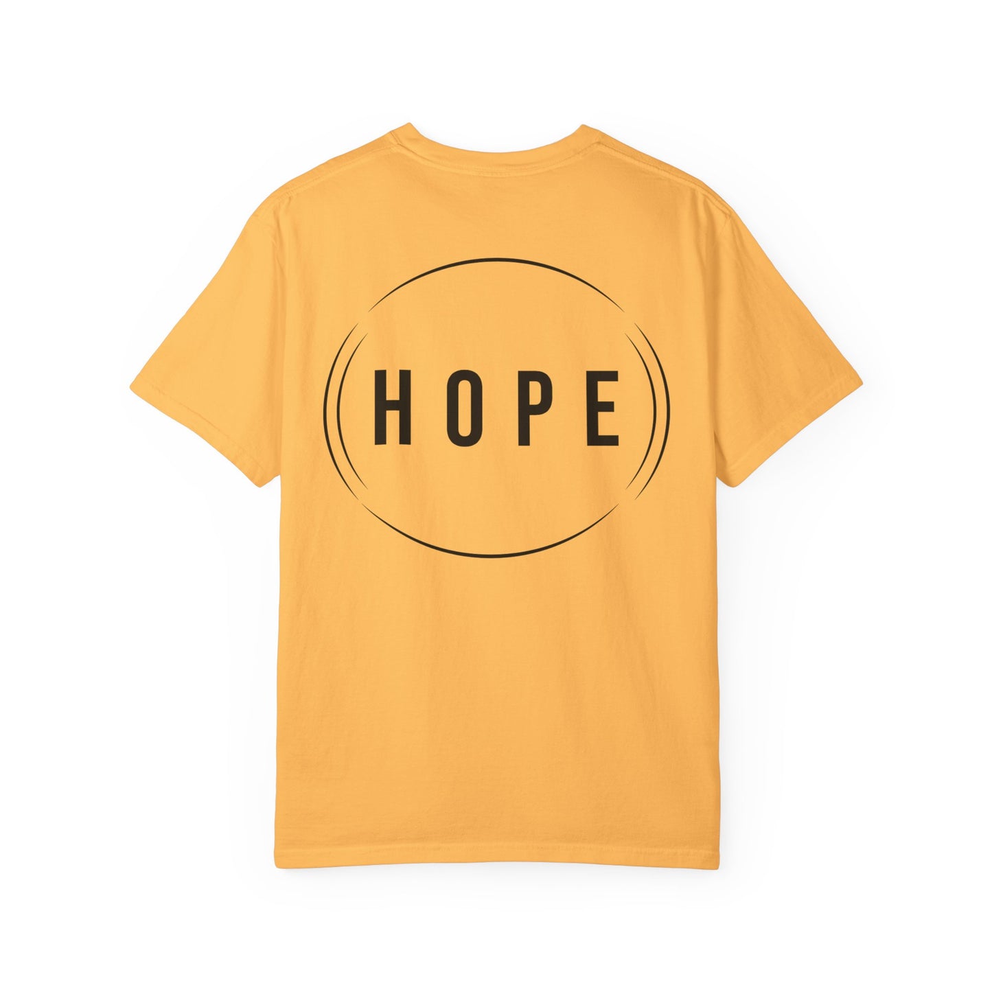 HUMANS APPAREL - Unisex Garment-Dyed T-Shirt - "Hope Helping Other People Evolve" Inspirational Tee