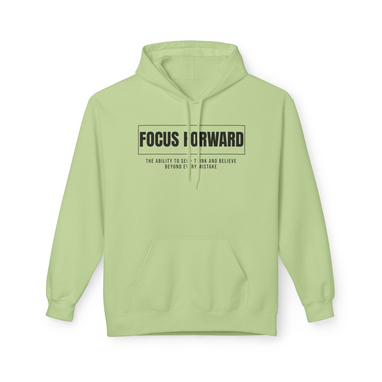 HUMANS APPAREL- "Focus Forward" Fleece Hoodie - Inspirational Fashion for Dreamers, Cozy Layer for Every Season, Motivational Gift for Friends, Unisex [...]