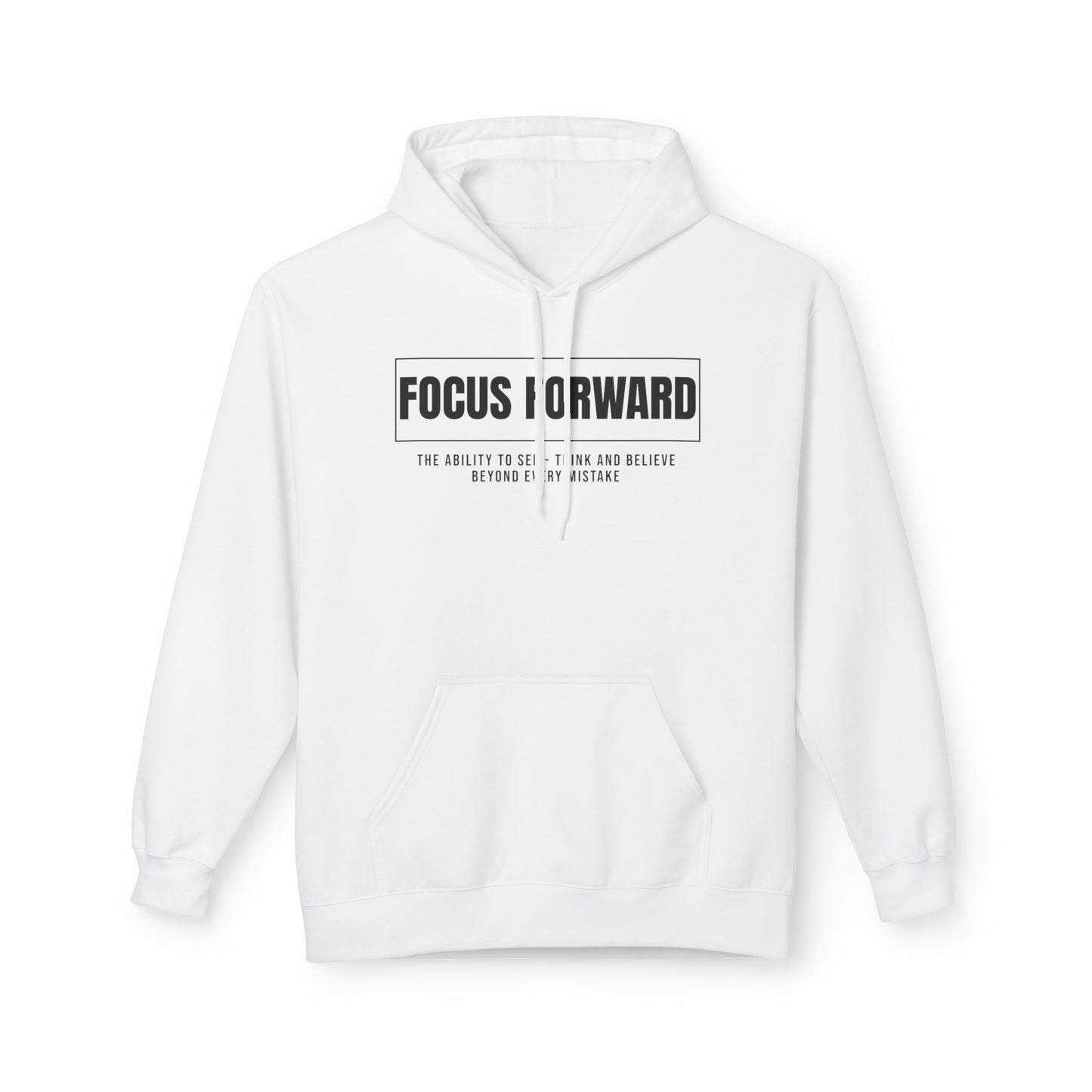 HUMANS APPAREL- "Focus Forward" Fleece Hoodie - Inspirational Fashion for Dreamers, Cozy Layer for Every Season, Motivational Gift for Friends, Unisex [...]