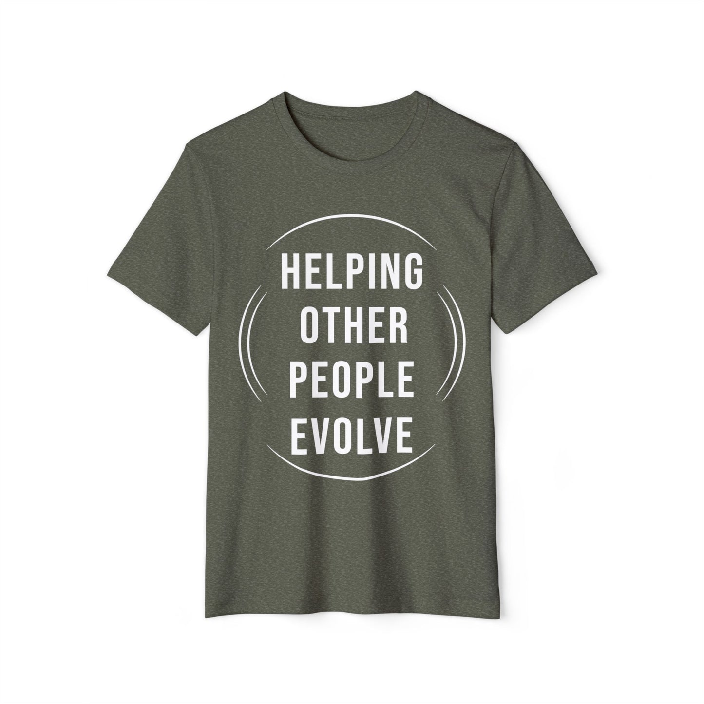HUMANS APPAREL - Eco-Friendly Hope T-Shirt - Inspiring Message for Growth, Unisex Organic Tee.
