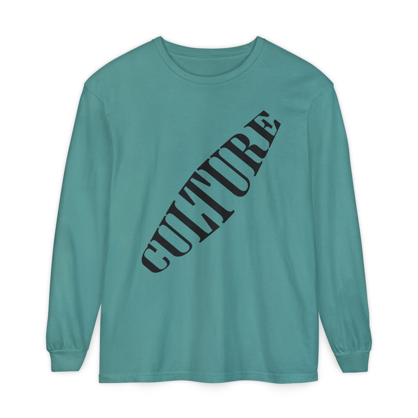 HUMANS APPAREL - Unisex Long Sleeve T-Shirt - 'Culture' Graphic Tee for Trendsetters