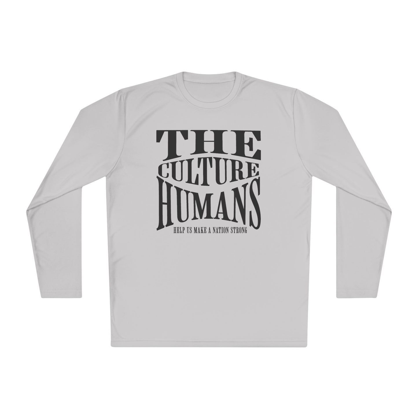 HUMANS APPAREL - Unisex Lightweight Long Sleeve Unisex Tee - The Culture Humans Design, Casual Wear