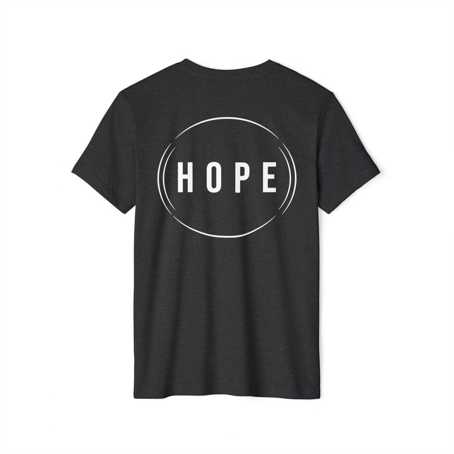 HUMANS APPAREL - Eco-Friendly Hope T-Shirt - Inspiring Message for Growth, Unisex Organic Tee.