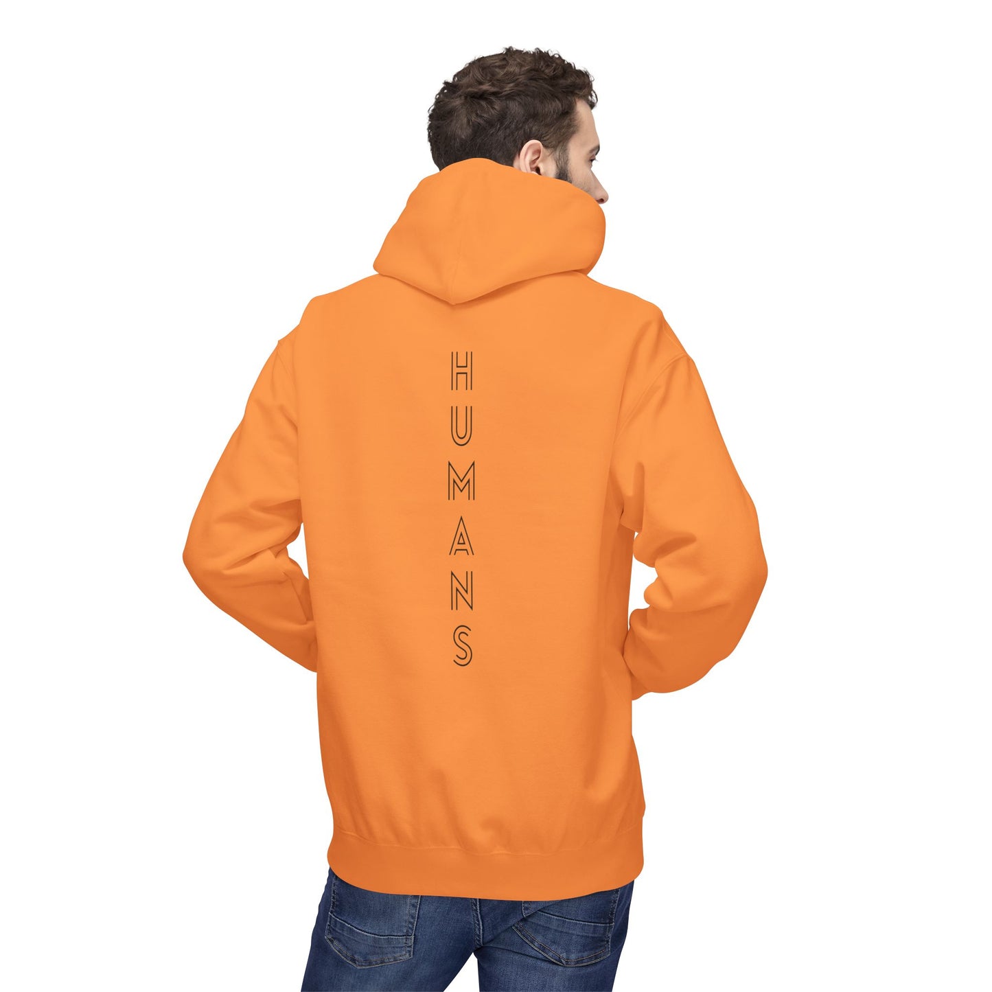 HUMANS APPAREL - The Bloodline is Humans Hoodie - Unisex Soft Style Fleece Sweatshirt