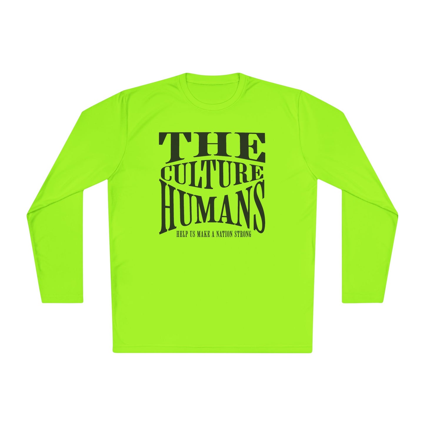 HUMANS APPAREL - Unisex Lightweight Long Sleeve Unisex Tee - The Culture Humans Design, Casual Wear