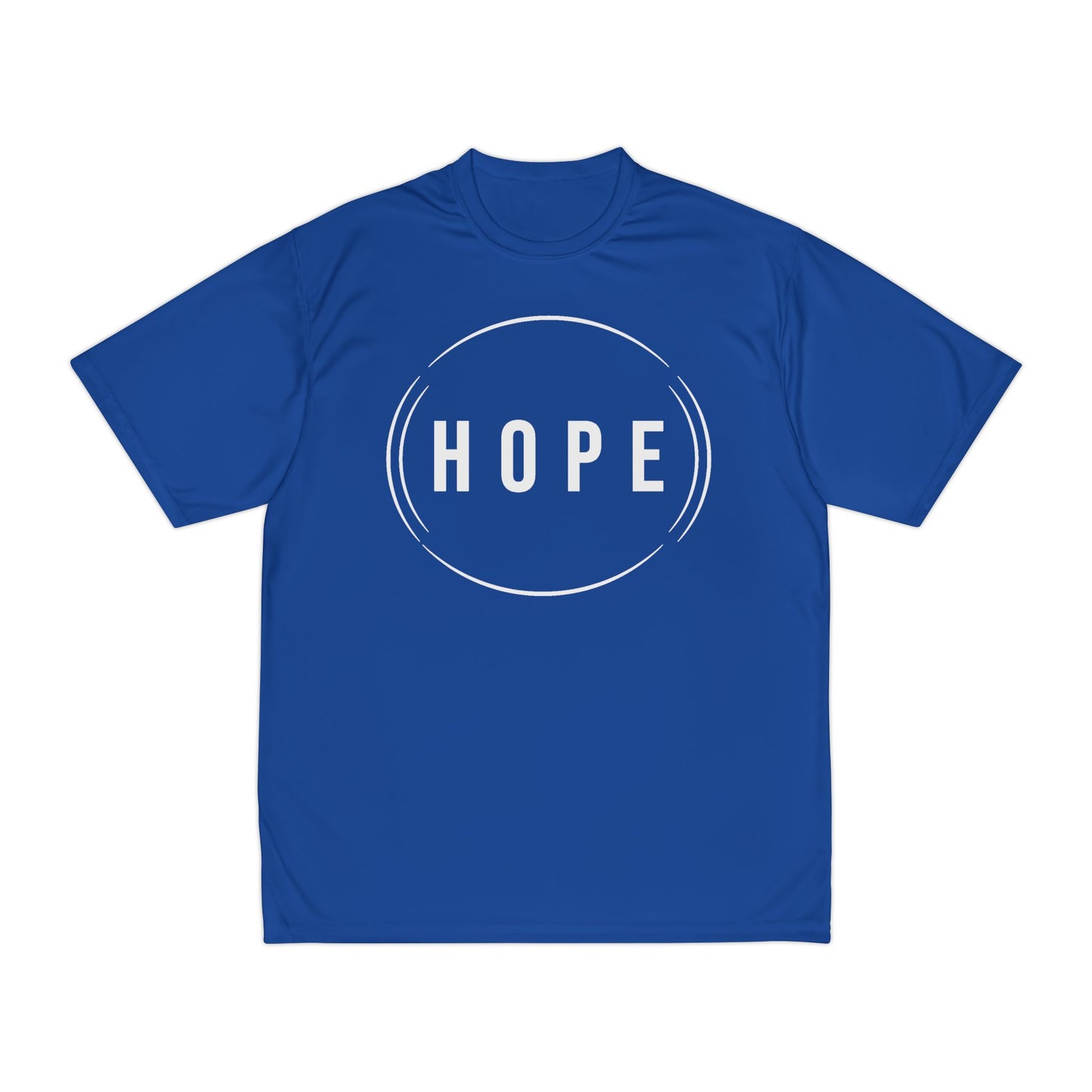 HUMANS APPAREL - Men's Performance T-Shirt - "HOPE" Helping Other People Evolve - Motivational Activewear