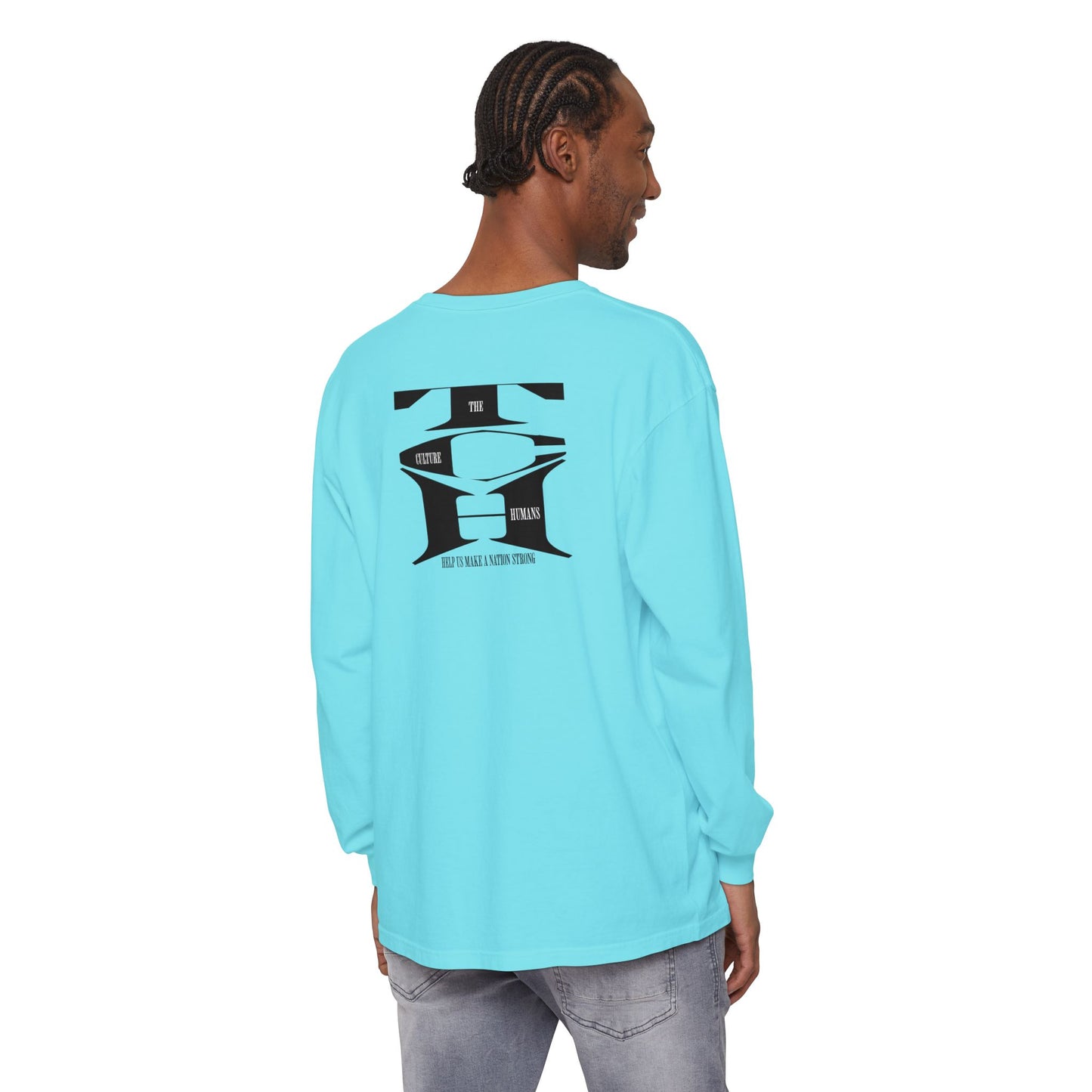HUMANS APPAREL - Unisex Long Sleeve T-Shirt - 'Culture' Graphic Tee for Trendsetters