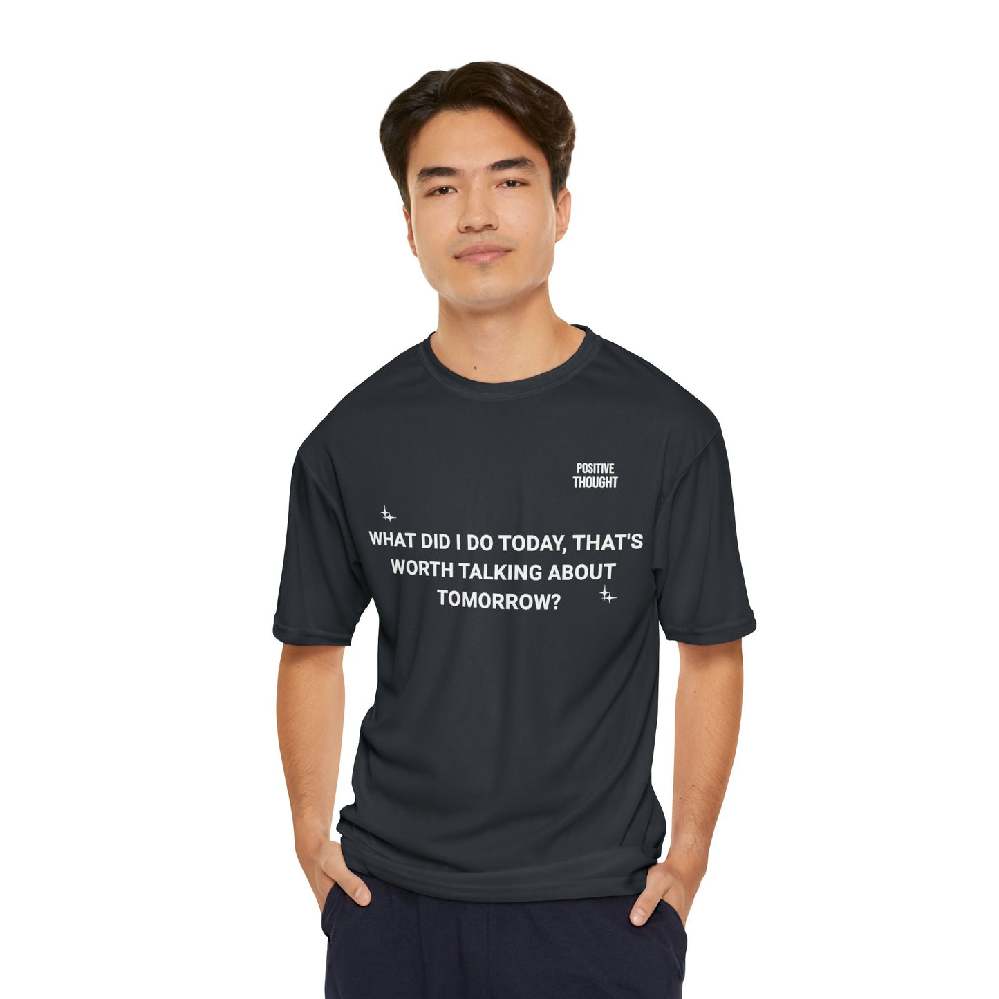 HUMANS APPAREL - Men's Motivational Performance T-Shirt, Inspirational  Activewear for Everyday