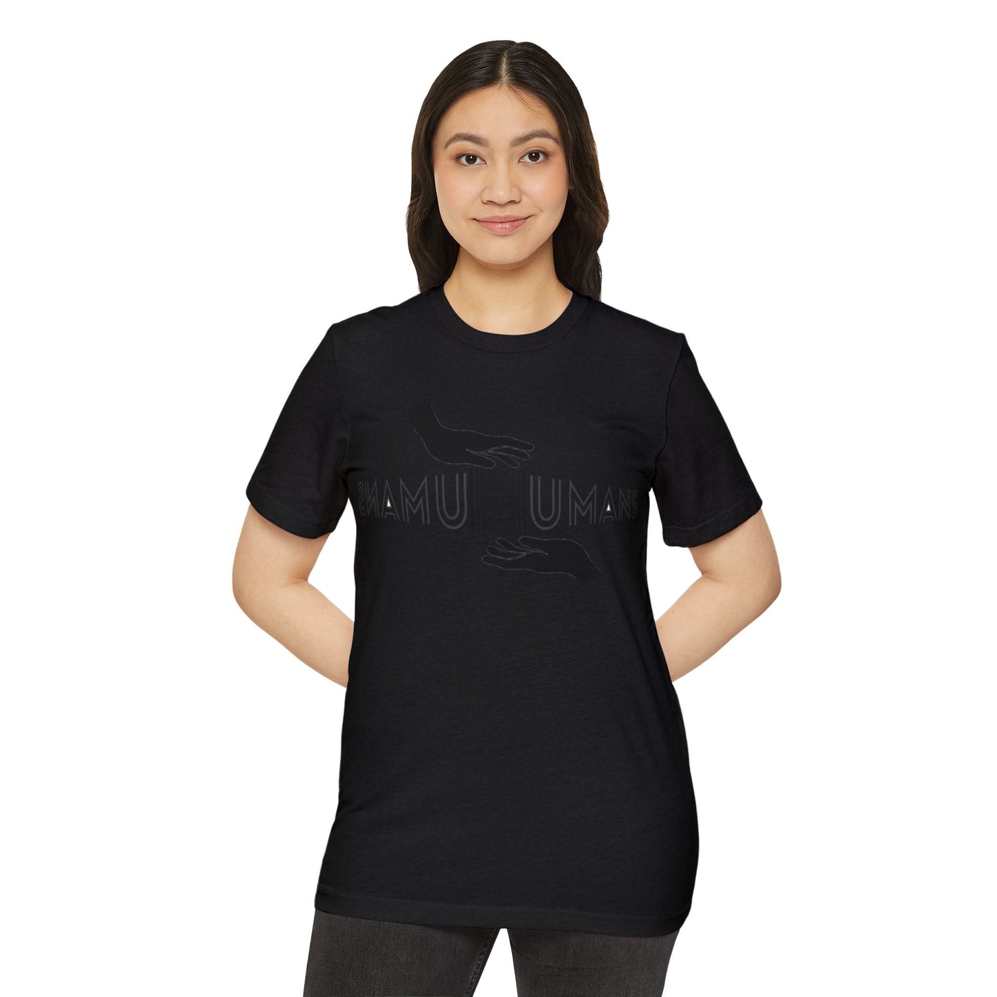 HUMANS APPAREL - Women's Organic T-Shirt - With Healing Hands Logo