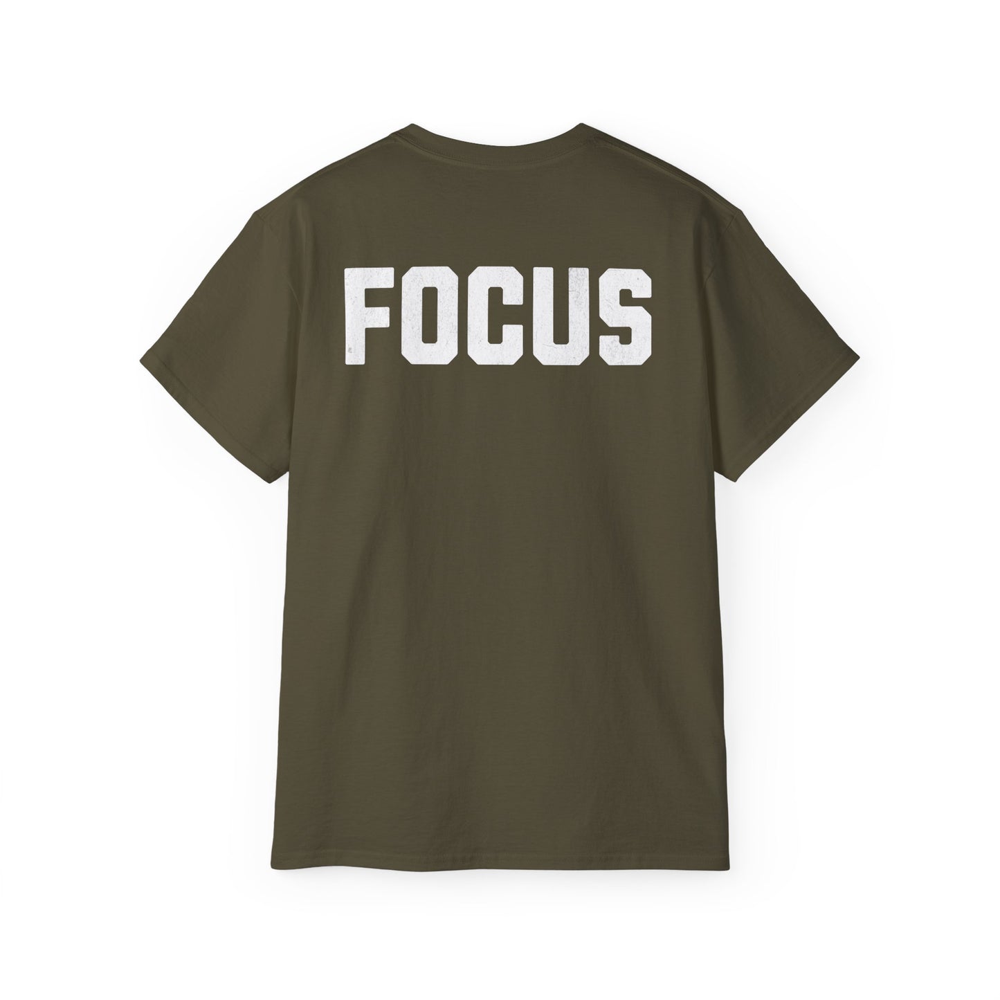 HUMANS APPAREL - Focus Forward Mindset Unisex Ultra Cotton Tee - Motivational Shirt for Everyday Inspiration