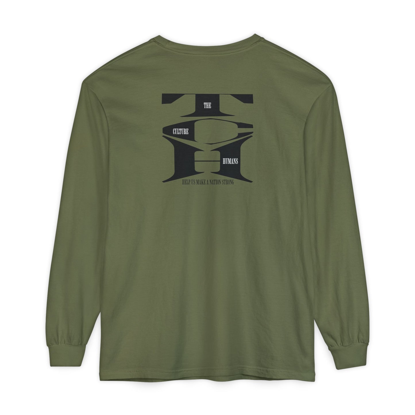 HUMANS APPAREL - Unisex Long Sleeve T-Shirt - 'Culture' Graphic Tee for Trendsetters