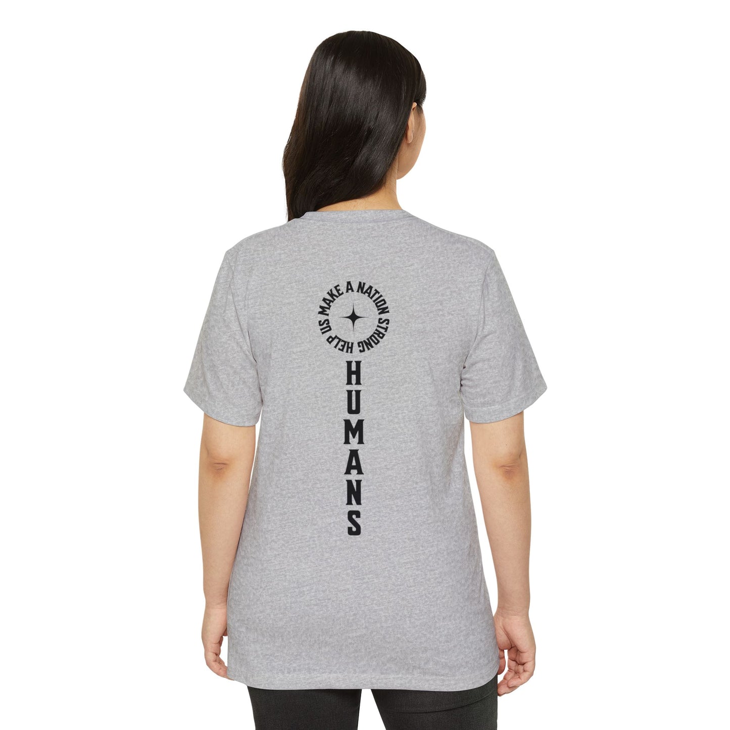 HUMANS APPAREL - Women's Organic T-Shirt - With Healing Hands Logo