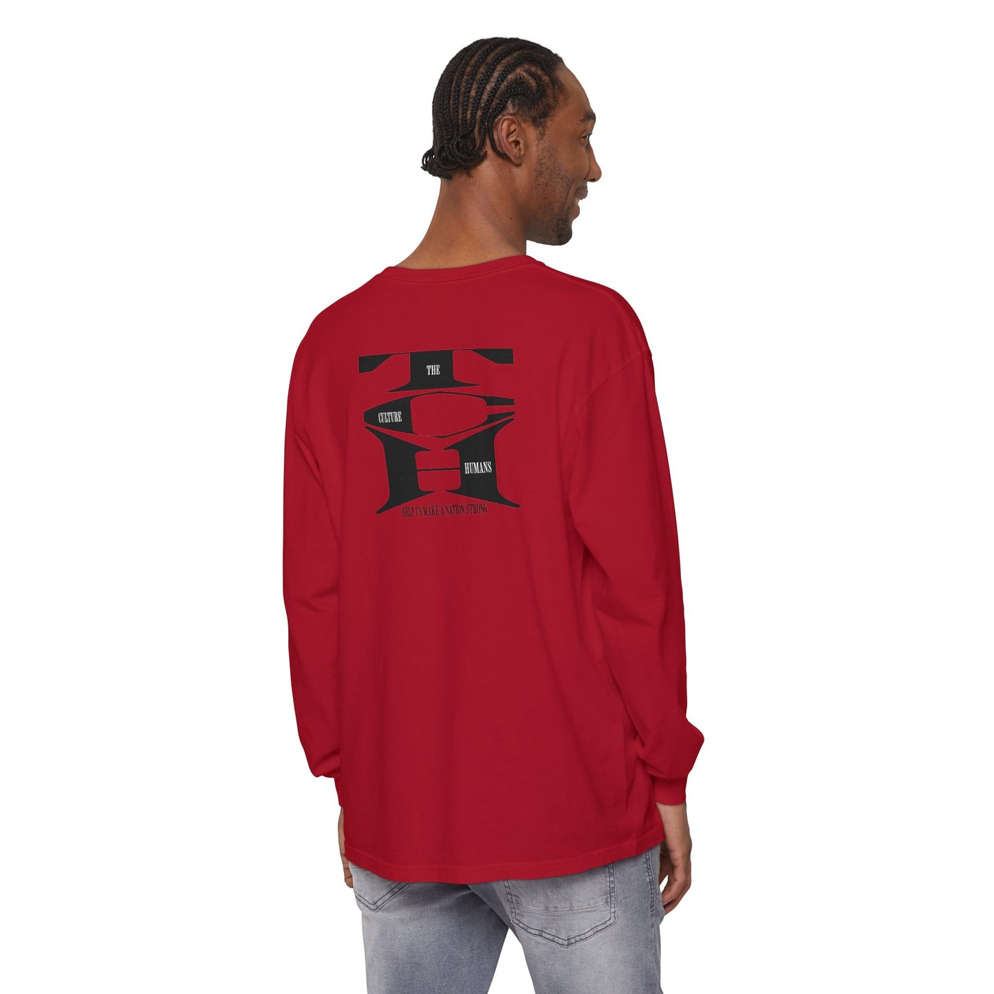 HUMANS APPAREL - Unisex Long Sleeve T-Shirt - 'Culture' Graphic Tee for Trendsetters