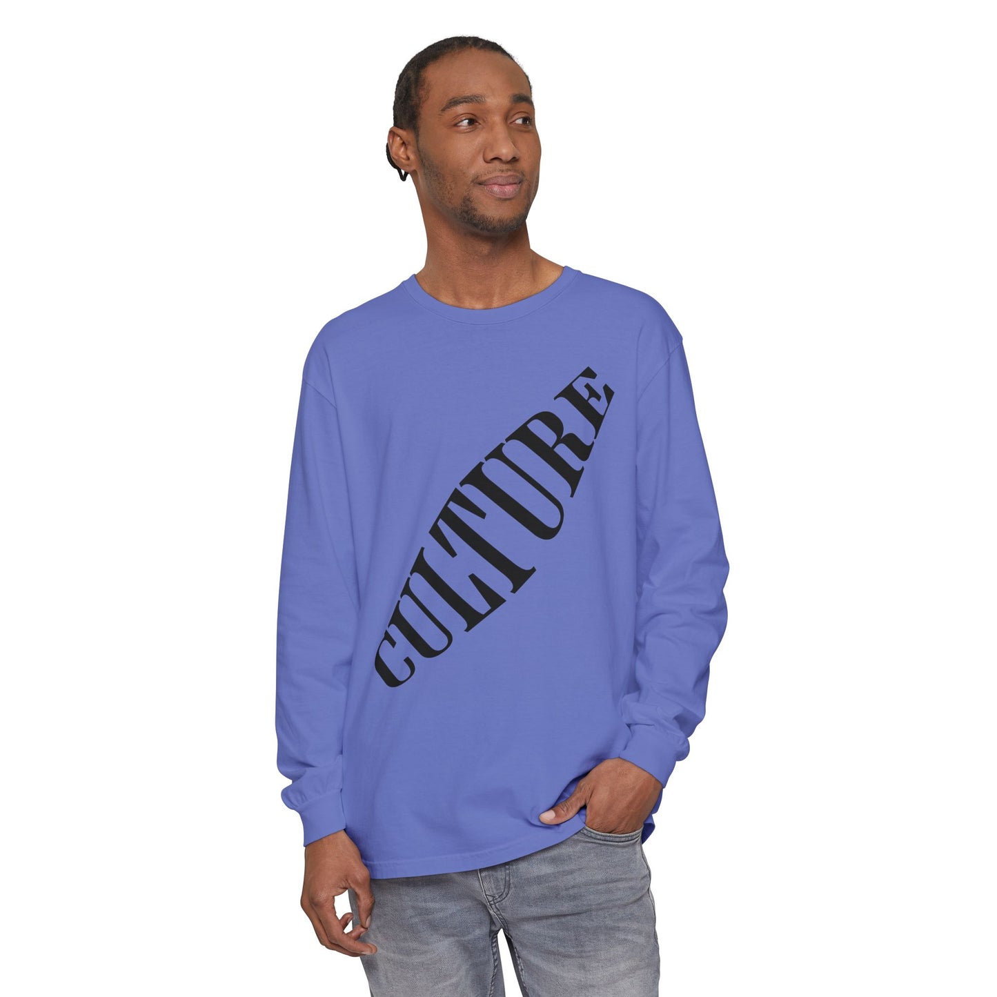 HUMANS APPAREL - Unisex Long Sleeve T-Shirt - 'Culture' Graphic Tee for Trendsetters