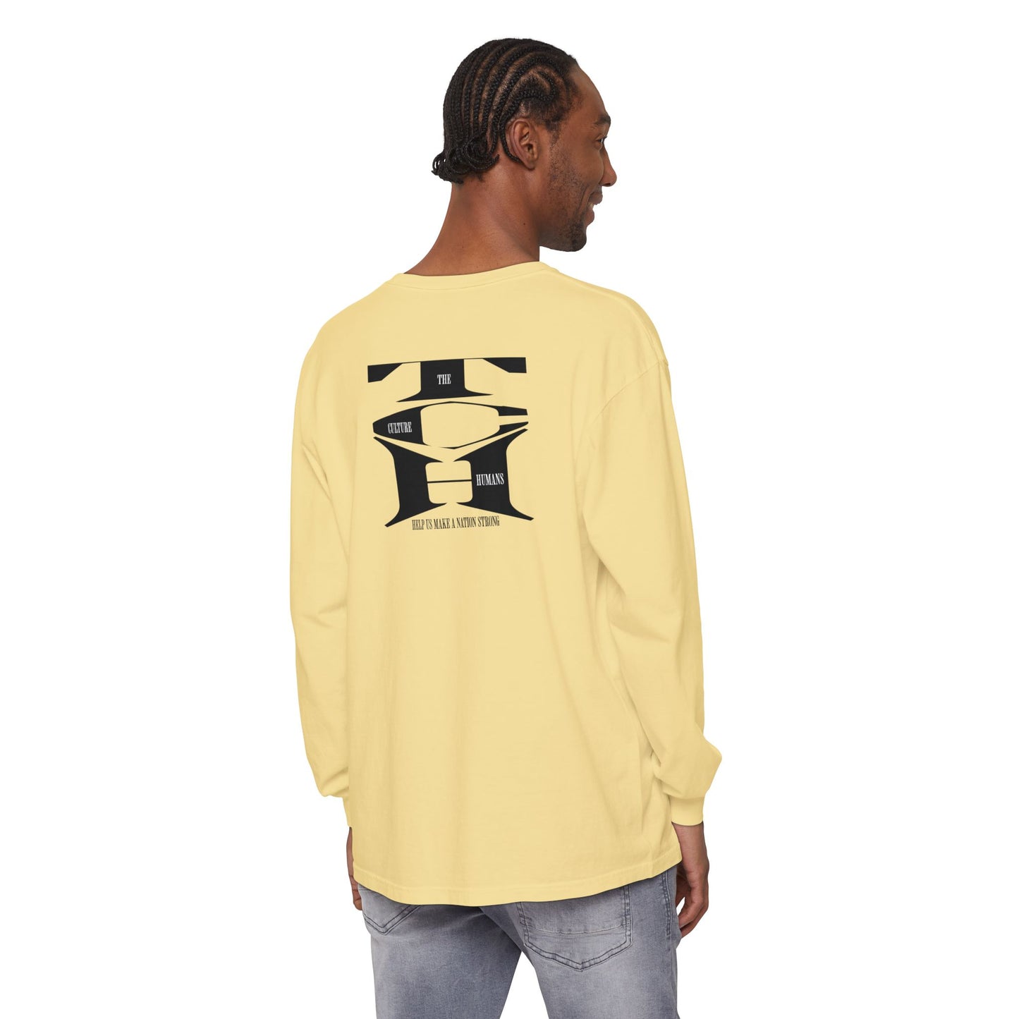 HUMANS APPAREL - Unisex Long Sleeve T-Shirt - 'Culture' Graphic Tee for Trendsetters